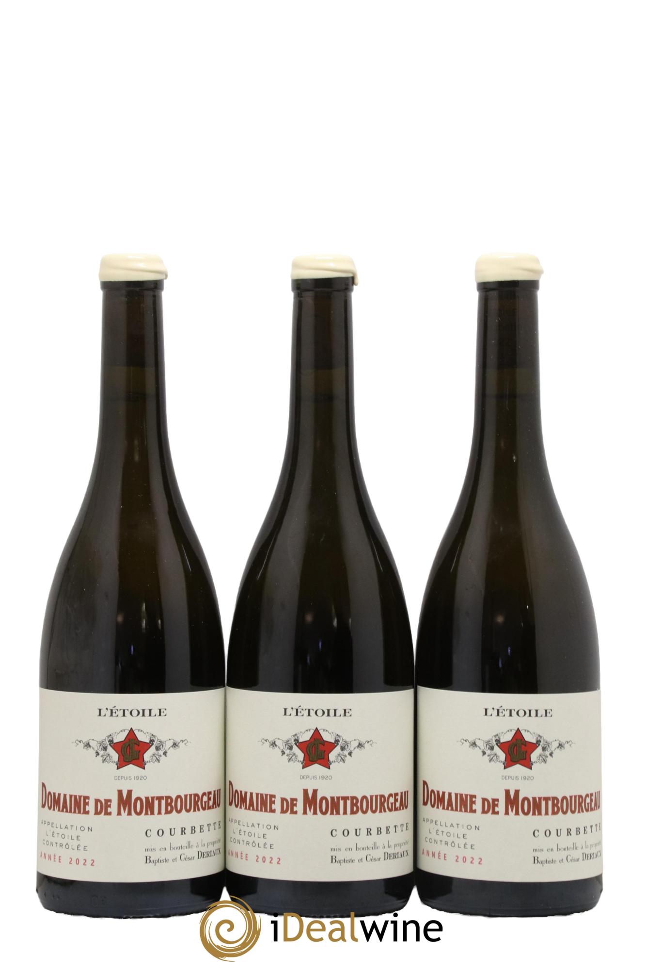 Etoile Chardonnay Courbette Domaine de Montbourgeau 2022 - Lot of 3 bottles - 0