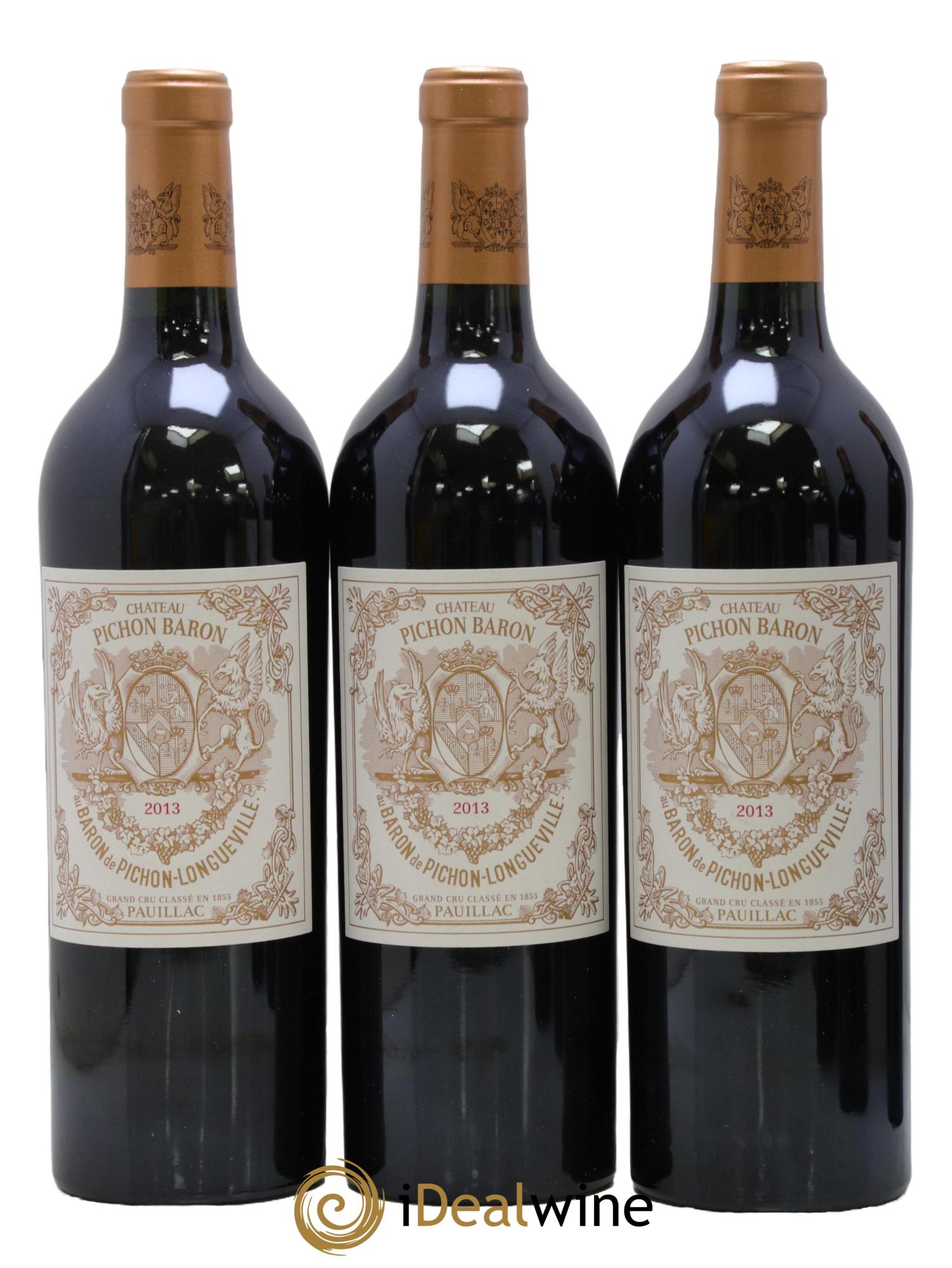 Pichon Longueville Baron 2ème Grand Cru Classé 2013 - Lot of 6 bottles - 1