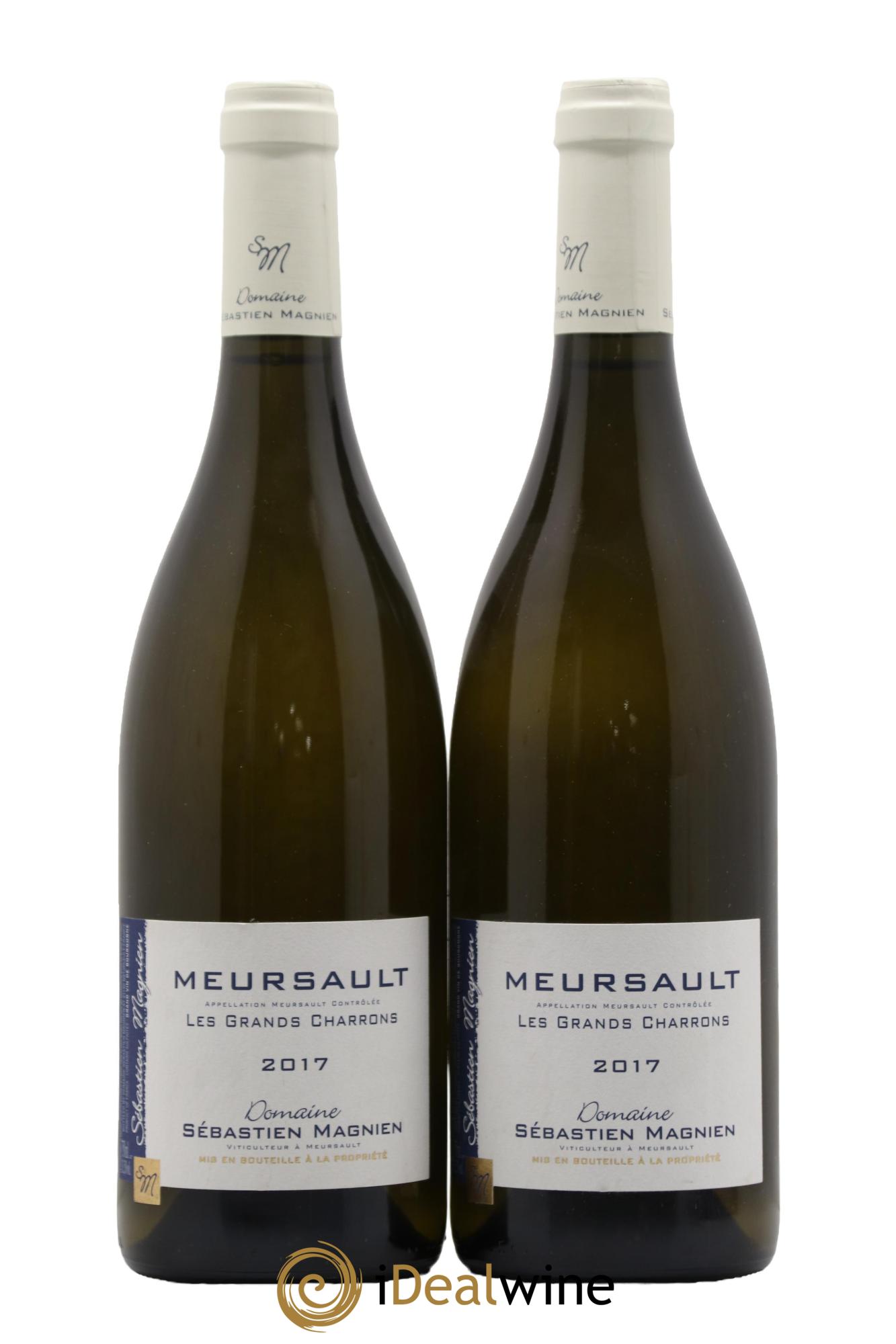 Meursault Les Grands Charrons Sébastien Magnien 2017 - Lot de 2 bouteilles - 0