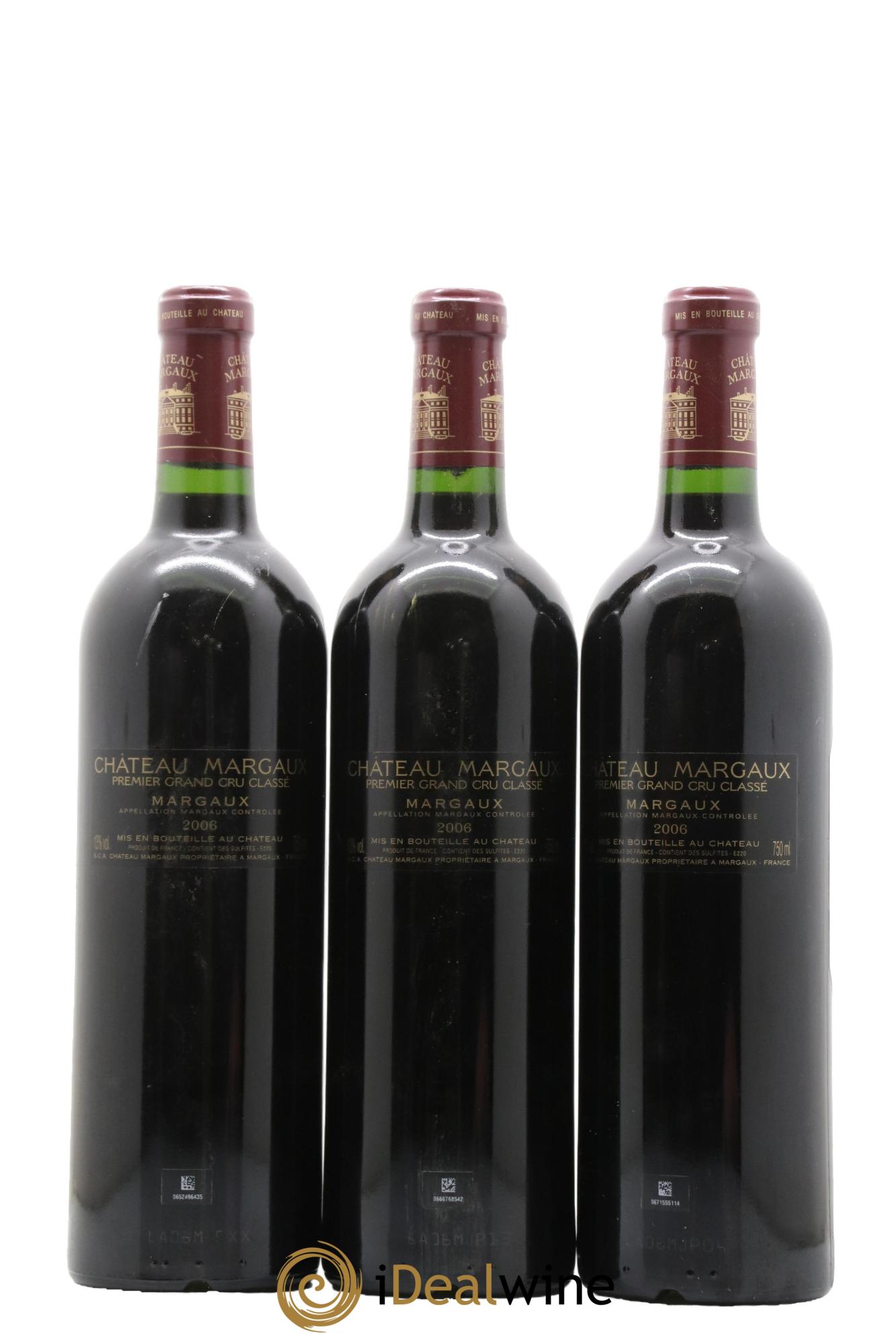 Château Margaux 1er Grand Cru Classé 2006 - Lot de 6 bouteilles - 2