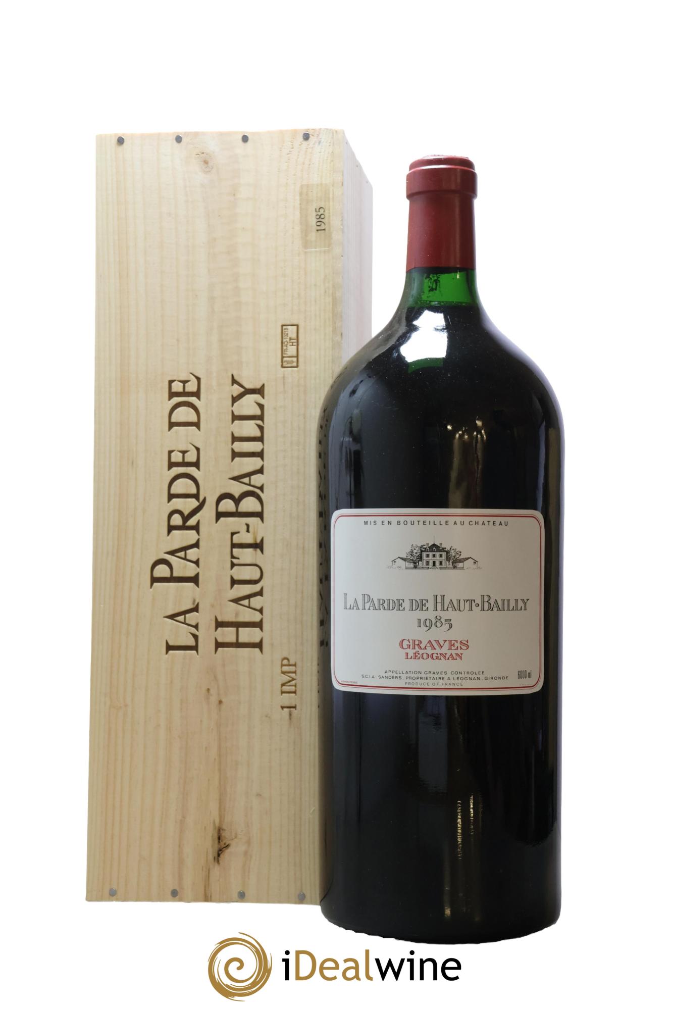 Haut Bailly II (Anciennement La Parde de Haut-Bailly) Second Vin 1985 - Lot de 1 impériale - 1