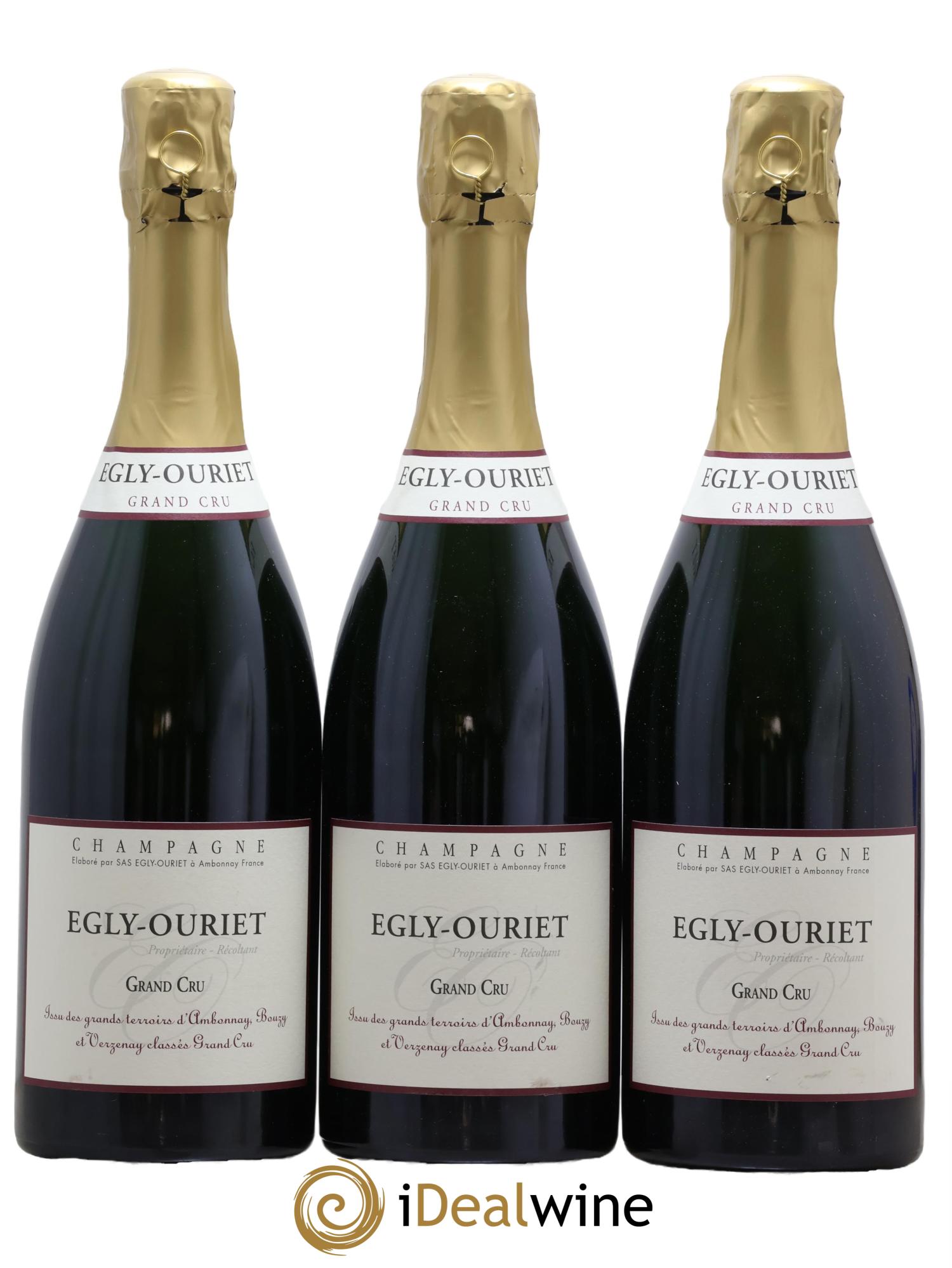Grand Cru Brut Egly-Ouriet - Lot de 3 bouteilles - 0