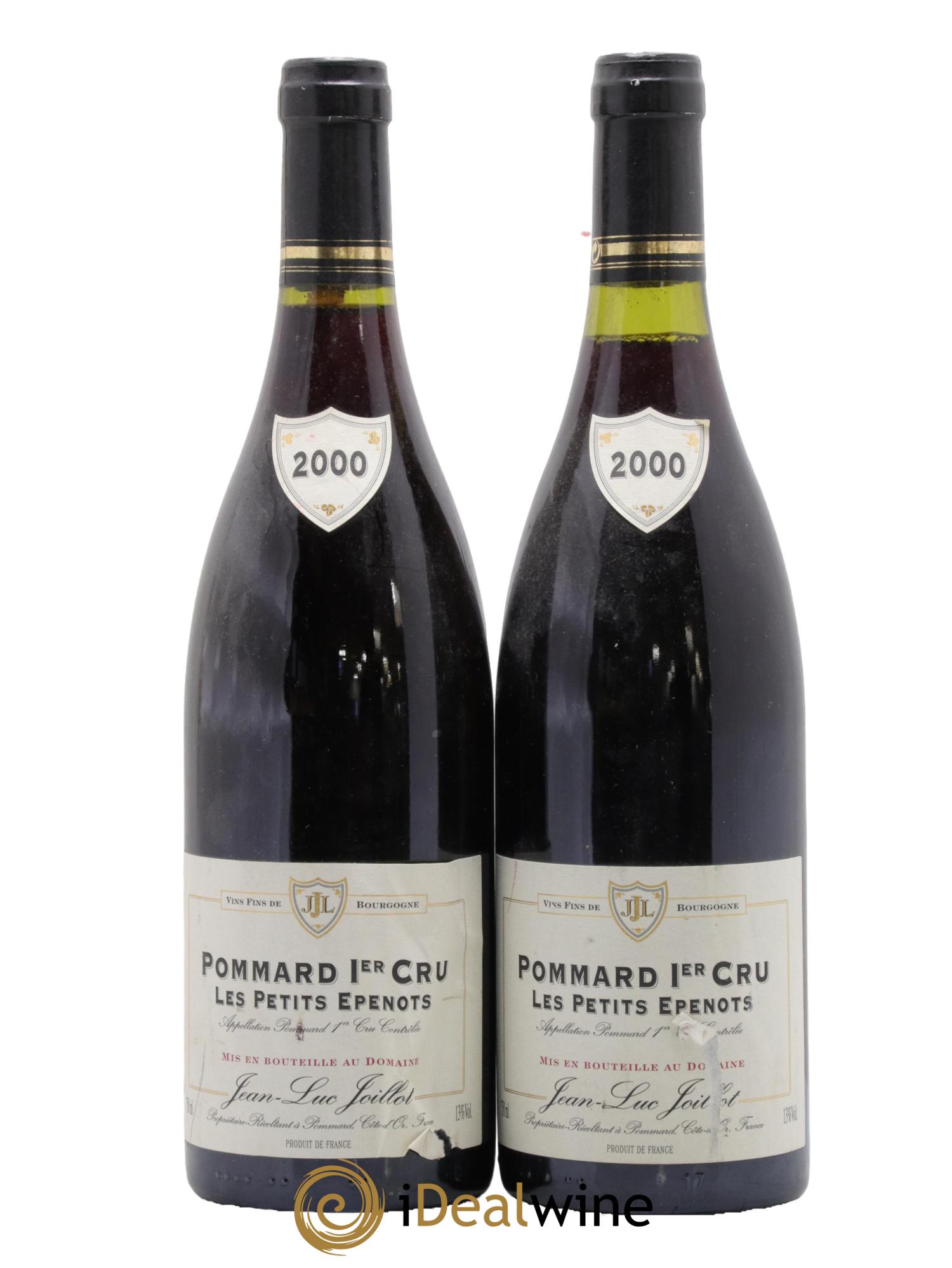 Pommard 1er Cru Petits Epenots Jean-Luc Joillot  2000 - Lot of 2 bottles - 0