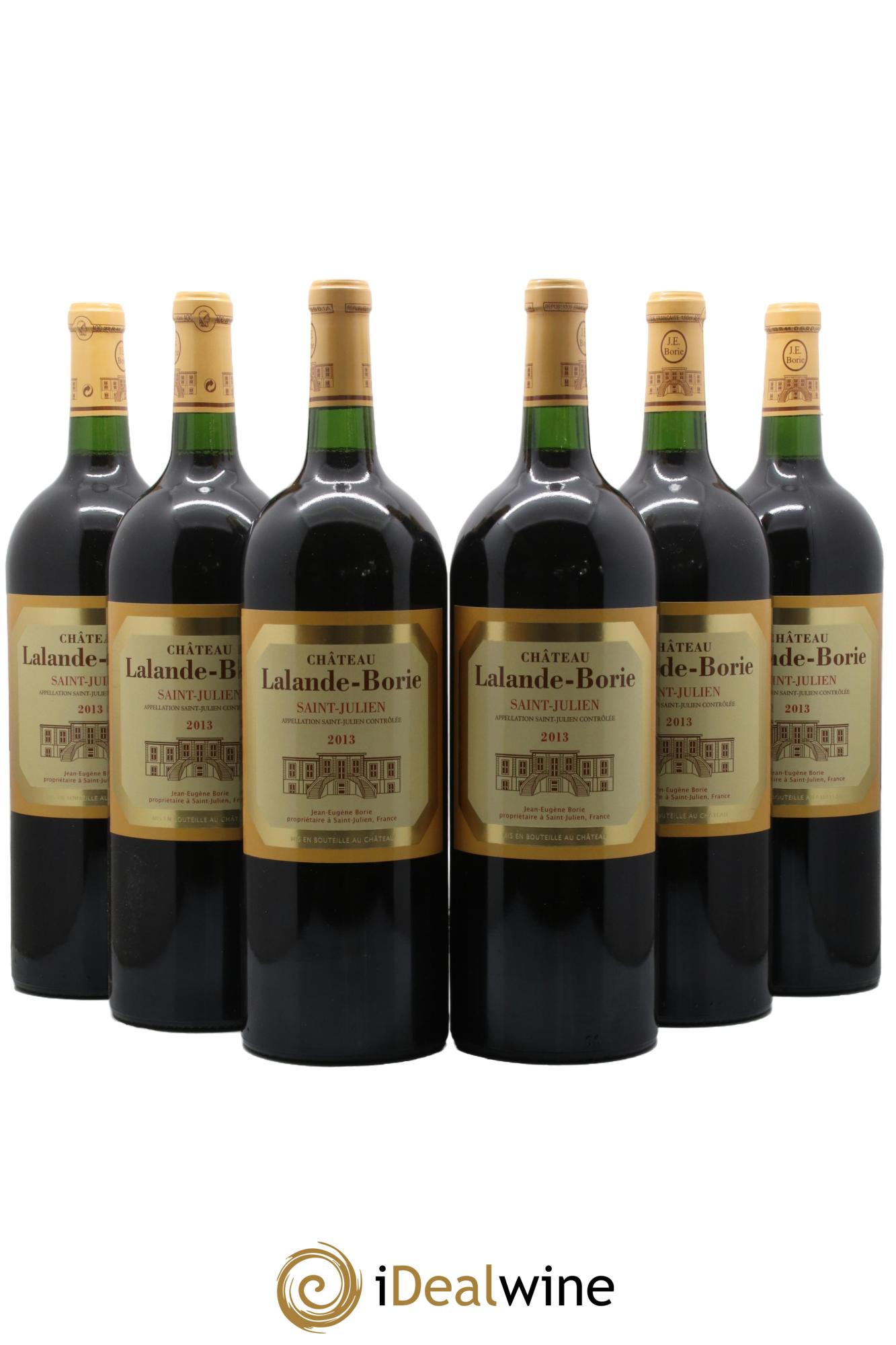 Château Lalande Borie 2013 - Lot of 6 magnums - 0