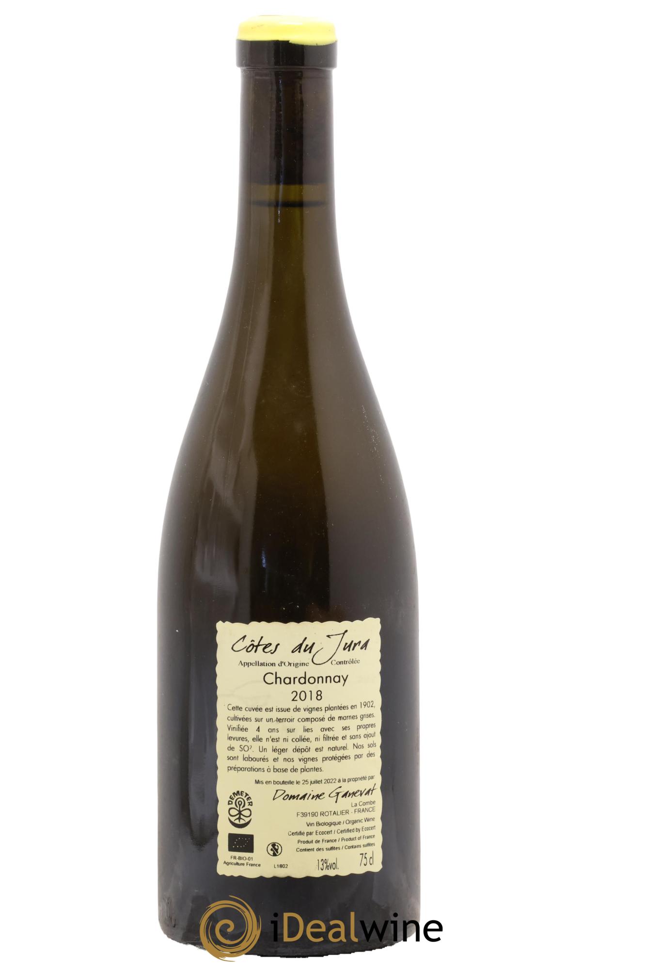 Côtes du Jura Les Chalasses Vieilles Vignes Jean-François Ganevat (Domaine) 2018 - Lot de 1 bouteille - 1