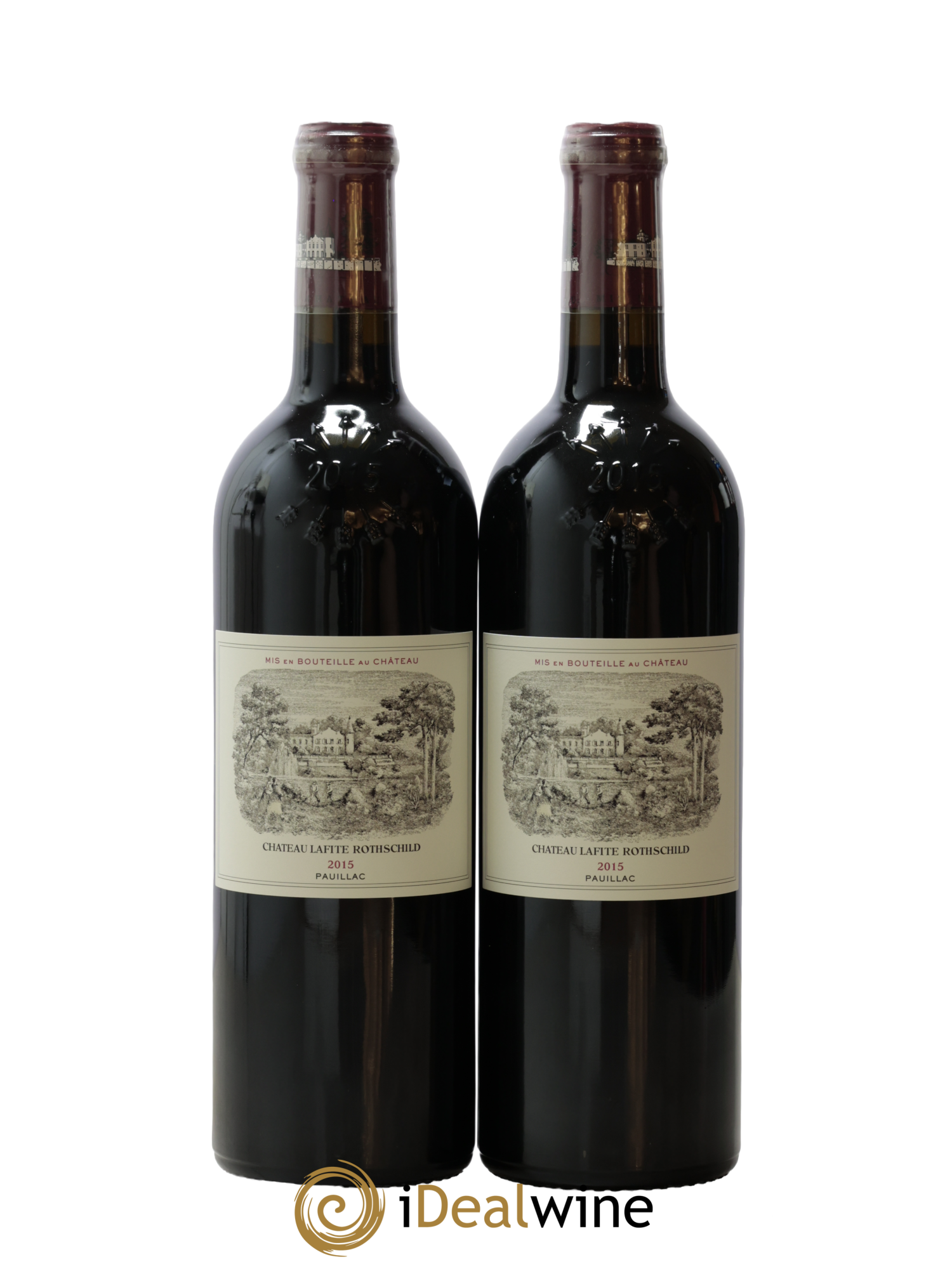 Château Lafite Rothschild 1er Grand Cru Classé 2015 - Lot de 2 bouteilles - 0