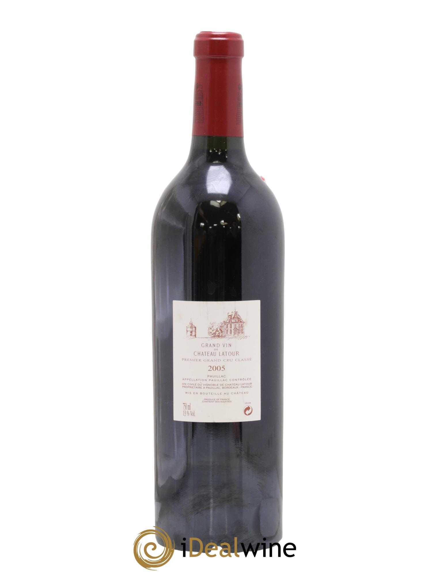 Château Latour 1er Grand Cru Classé 2005 - Lot of 1 bottle - 1