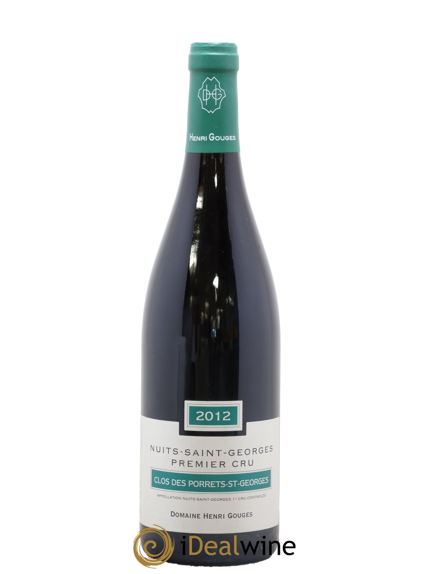 Nuits-Saint-Georges 1er Cru Clos des Porrets St Georges Henri Gouges 2012 - Lot de 1 bouteille - 0