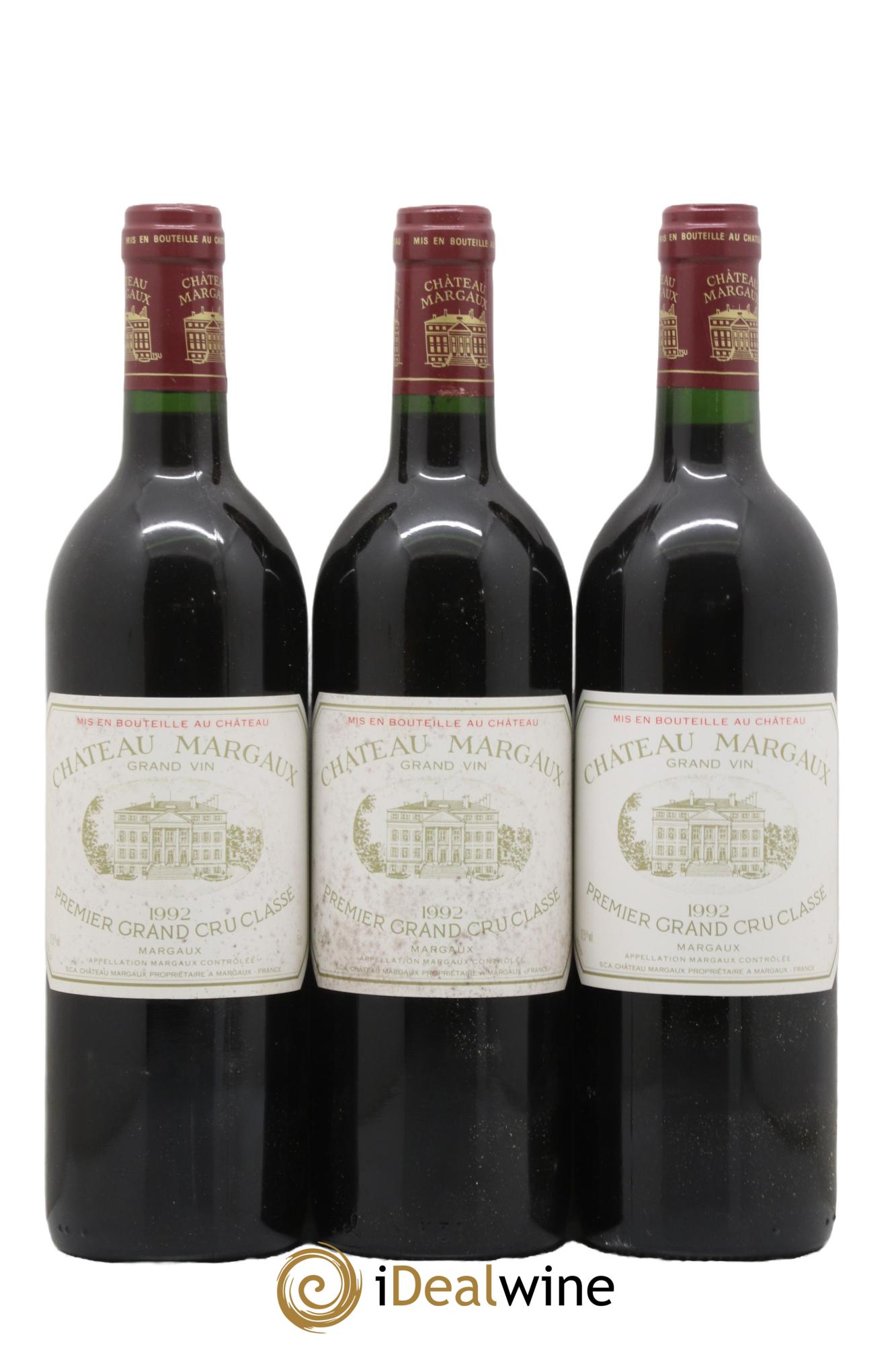Château Margaux 1er Grand Cru Classé 1992 - Lot of 12 bottles - 4