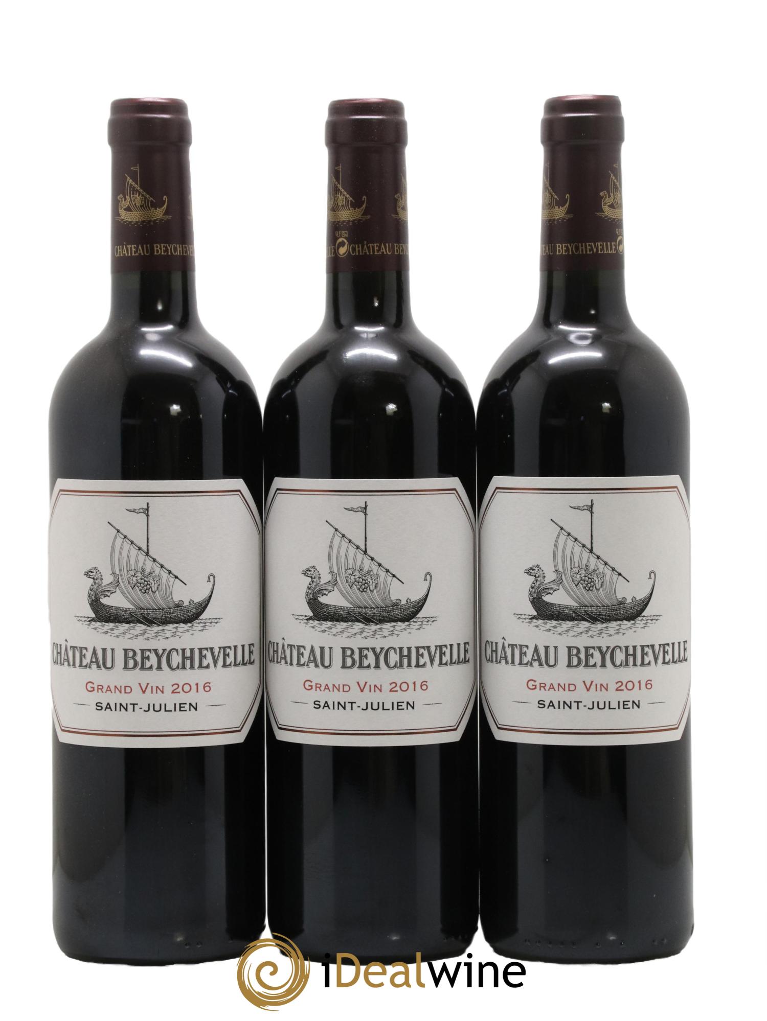 Château Beychevelle 4ème Grand Cru Classé 2016 - Lot de 6 bouteilles - 2