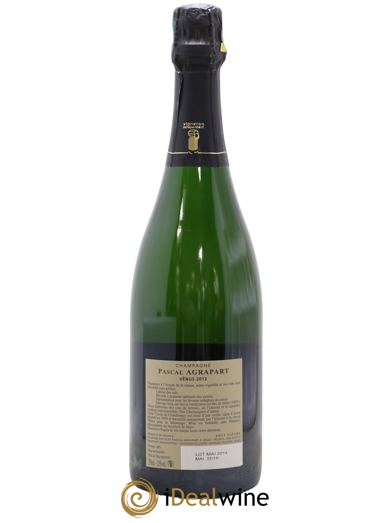 Vénus Blanc de Blancs Brut Nature Pascal Agrapart 2013 - Lotto di 1 bottiglia - 1