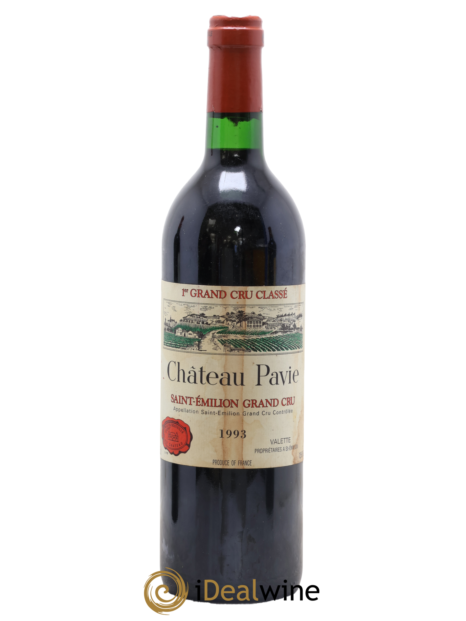 Château Pavie 1er Grand Cru Classé A 1993 - Lot de 1 bouteille - 0