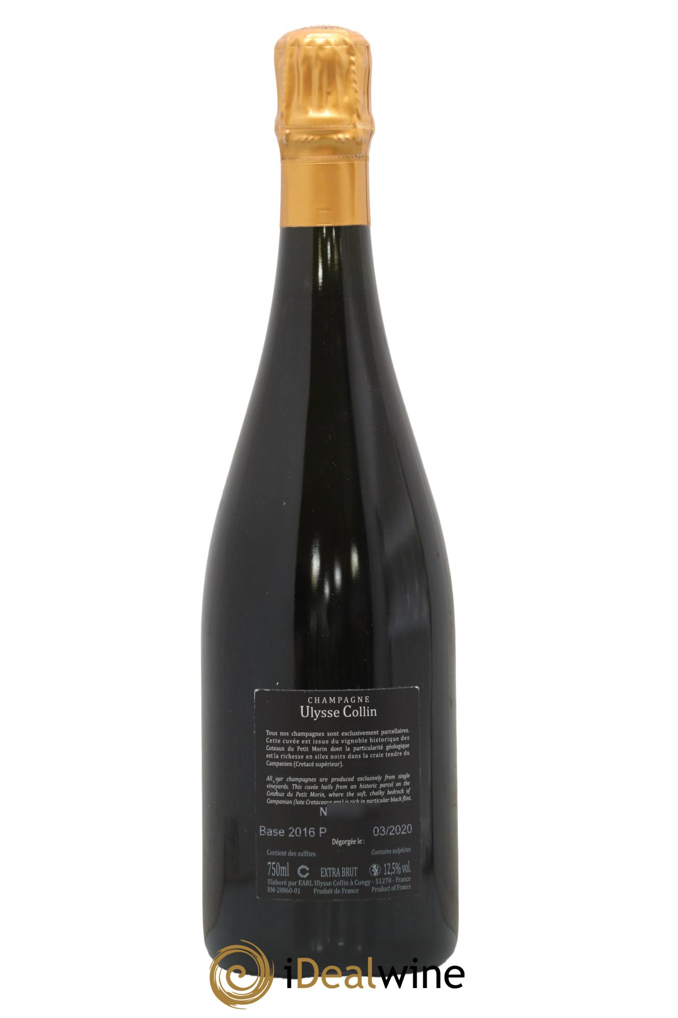Les Pierrières Blancs de Blancs Extra-Brut Ulysse Collin - Lot de 1 bouteille - 1