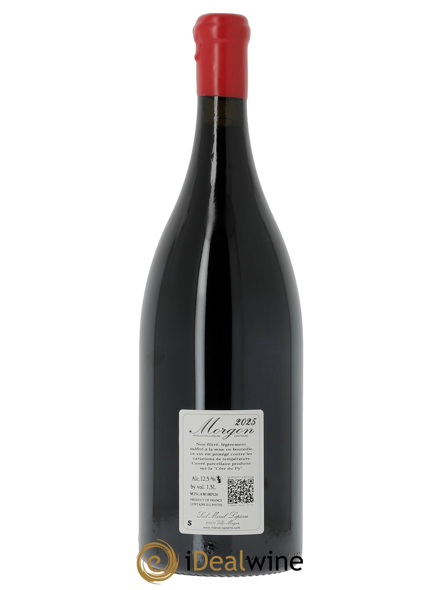 Morgon Roche du Py Camille Marcel Lapierre (Domaine) 2025 - Lot of 1 magnum - 1