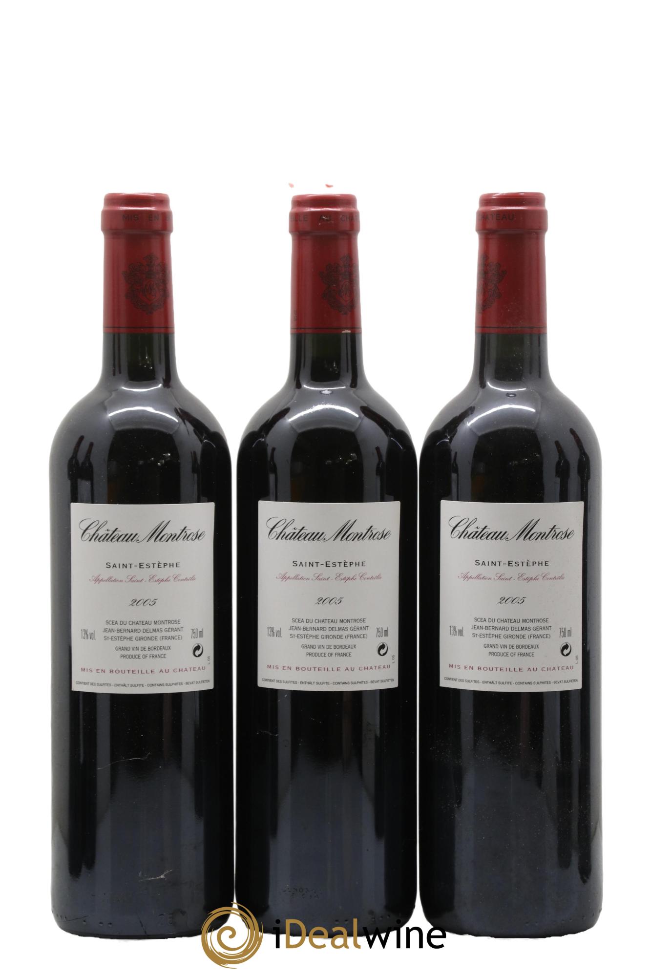 Château Montrose 2ème Grand Cru Classé 2005 - Lot of 12 bottles - 4