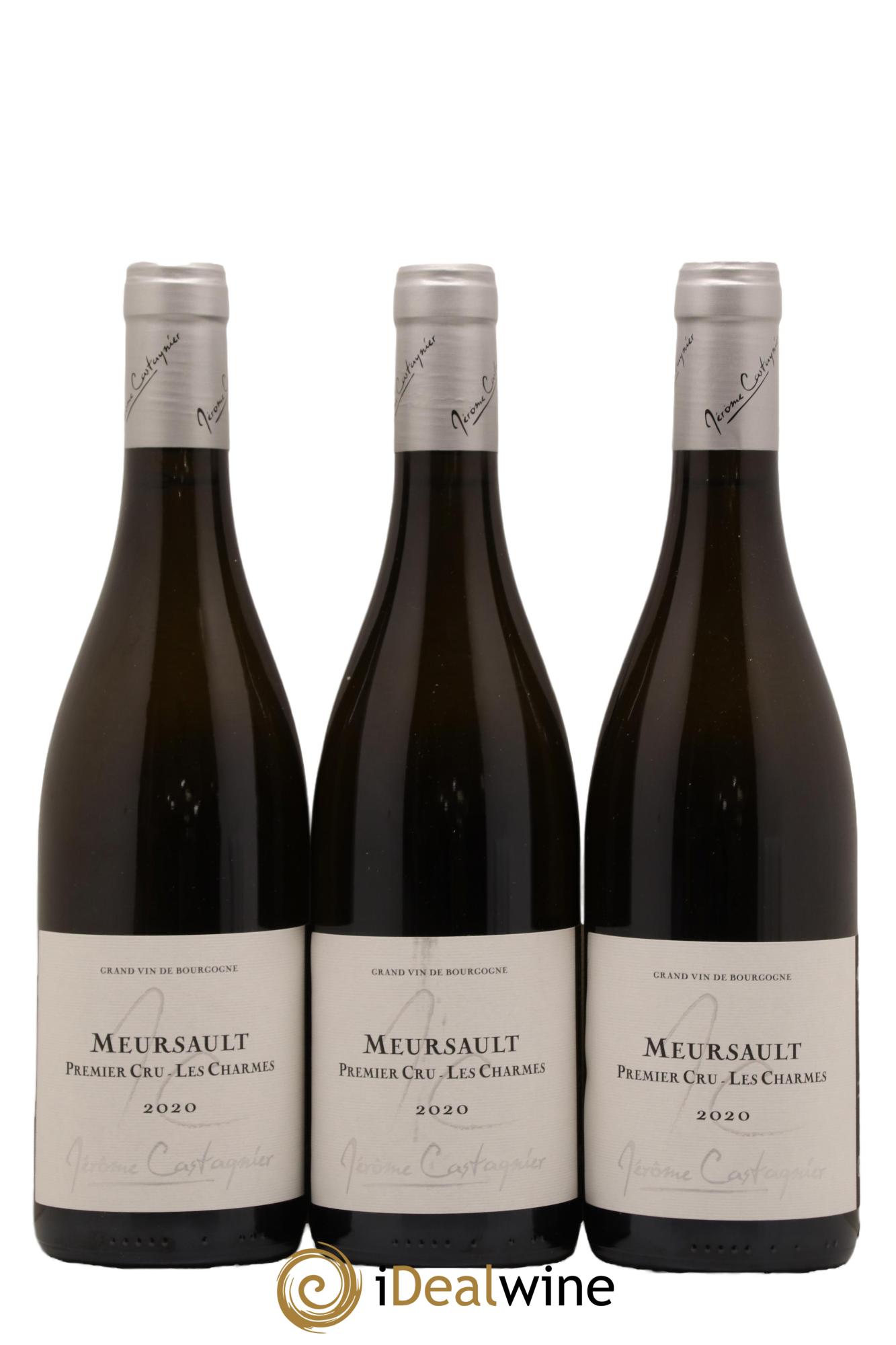 Meursault 1er Cru Les Charmes Domaine Jerome Castagnier 2020 - Lot de 3 bouteilles - 0