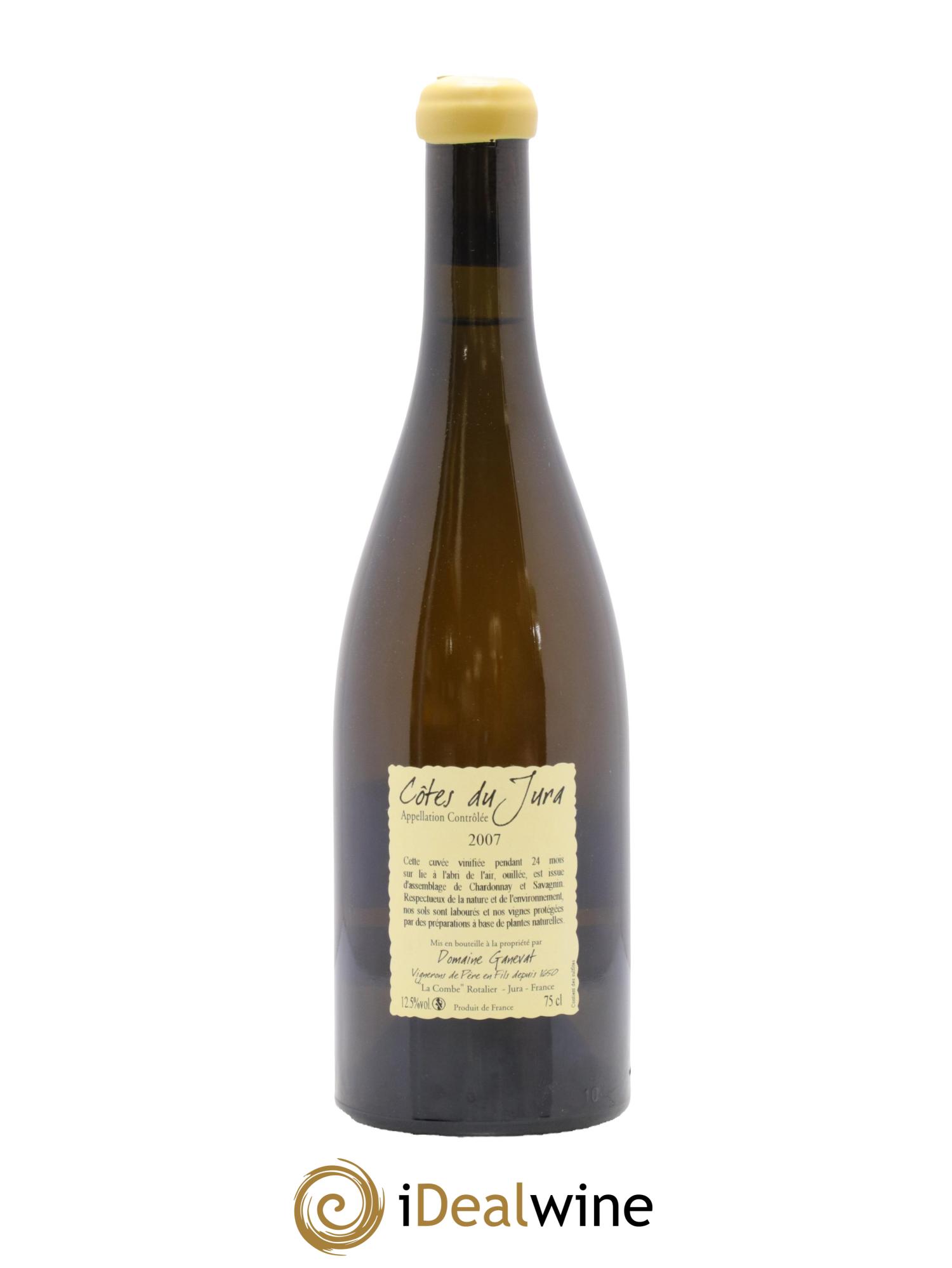 Côtes du Jura Cuvée Orégane Jean-François Ganevat (Domaine) 2007 - Lotto di 1 bottiglia - 1