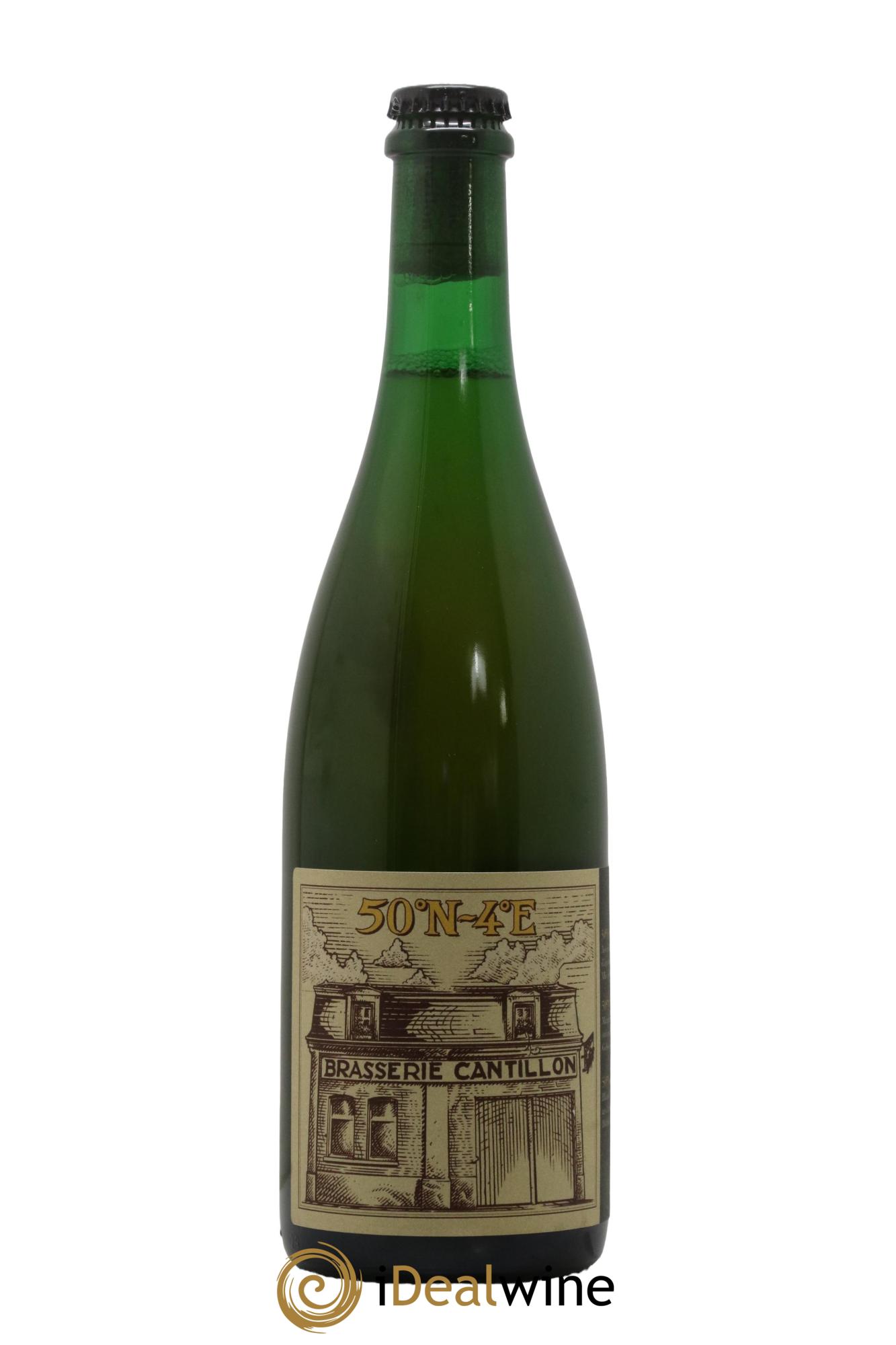 Bière cuvée 50°N-4°E Gueuze Cantillon - Lot de 1 bouteille - 0