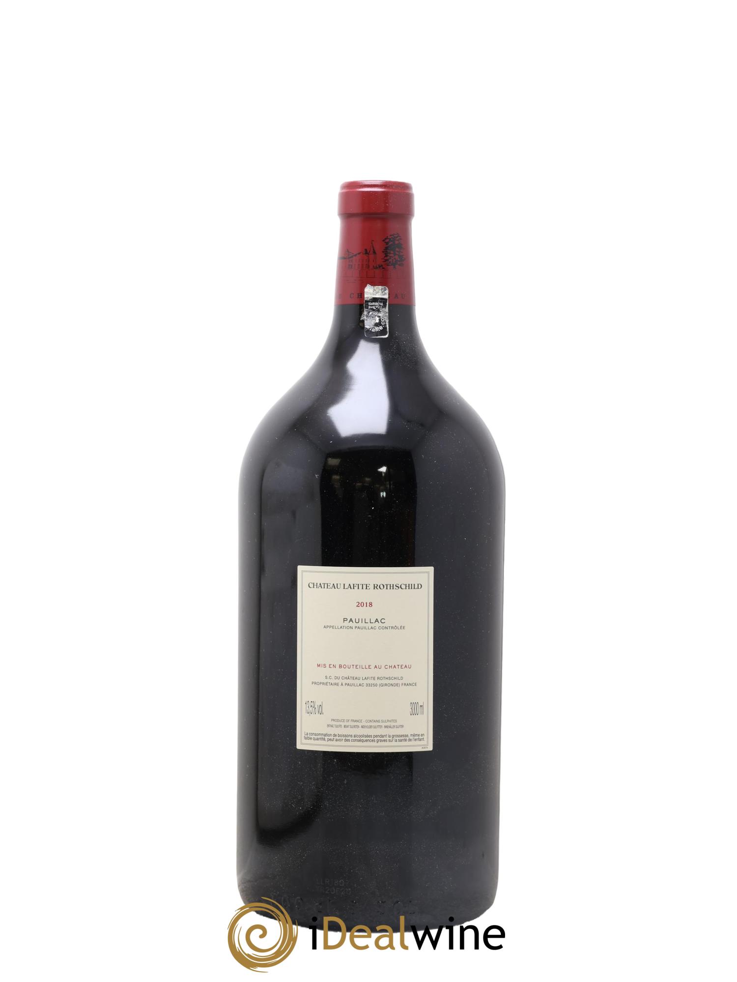 Château Lafite Rothschild 1er Grand Cru Classé  2018 - Lot de 1 double magnum - 1