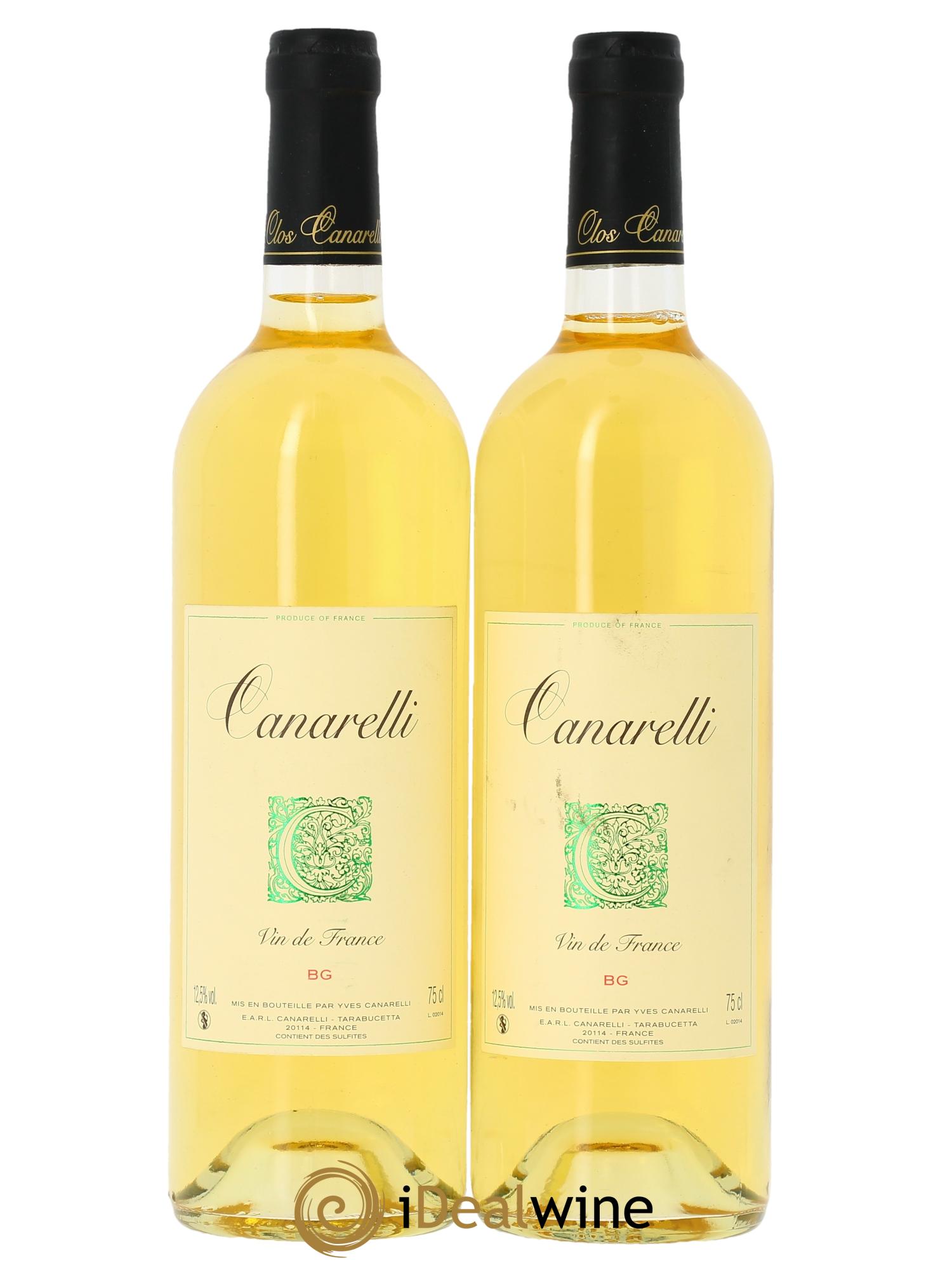 Vin de France Bianco Gentile Clos Canarelli 2014 - Posten von 2 Flaschen - 0