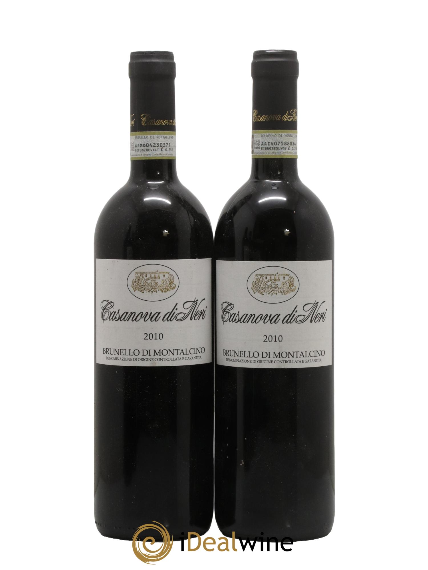 Brunello di Montalcino DOCG Casanova di Neri - Giacomo Neri 2010 - Lotto di 2 bottiglie - 0