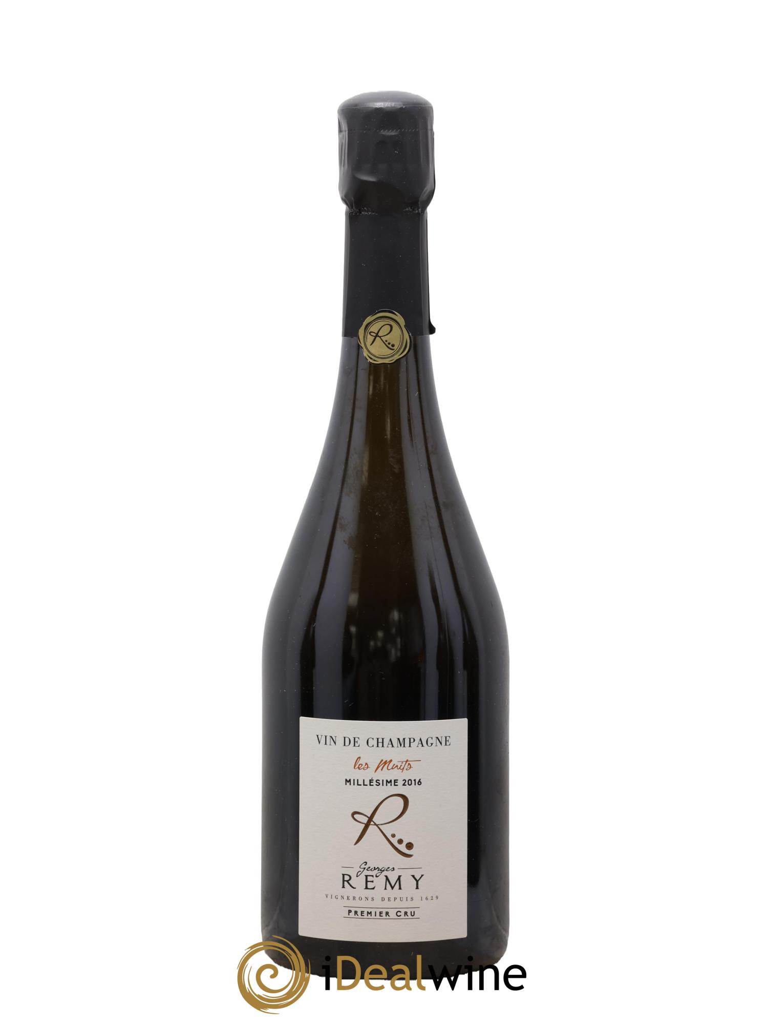 Champagne Les Muits Georges Remy 2016 - Lot de 1 bouteille - 0