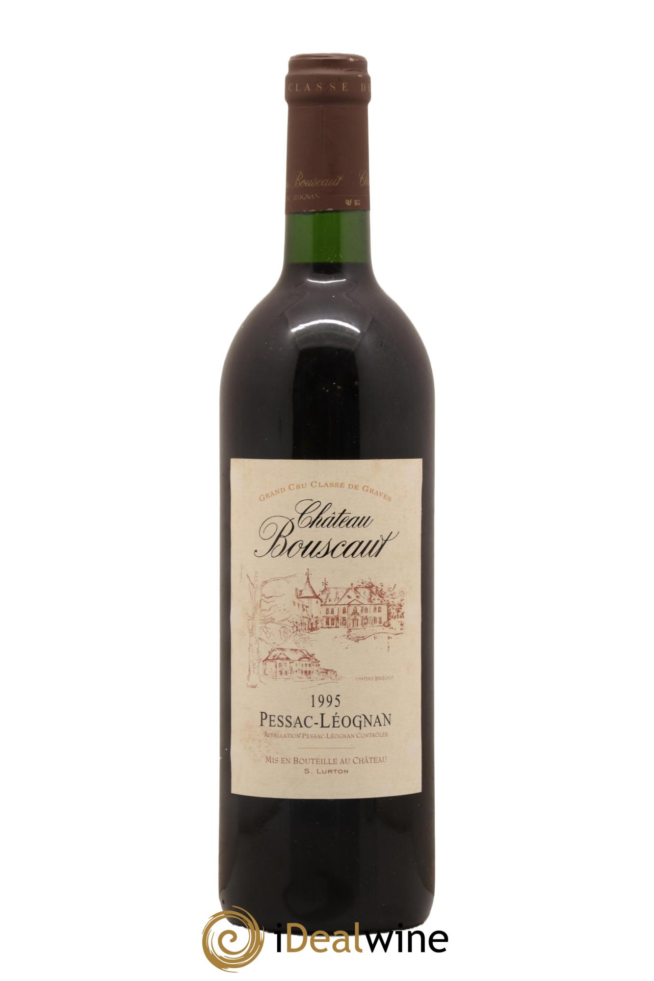 Château Bouscaut Cru Classé de Graves 1995 - Lot de 1 bouteille - 0