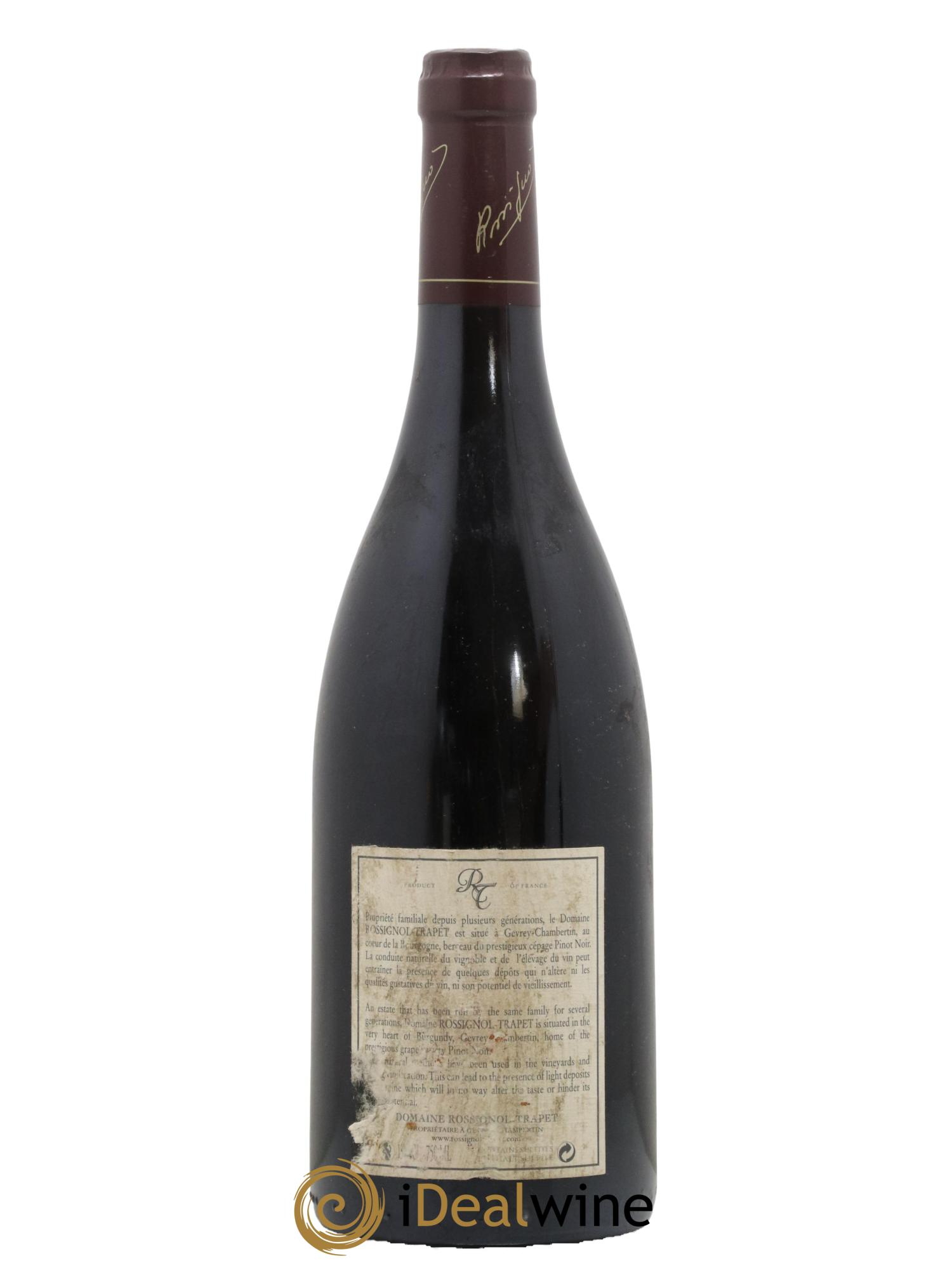 Chambertin Grand Cru Rossignol-Trapet (Domaine) 2006 - Lotto di 1 bottiglia - 1