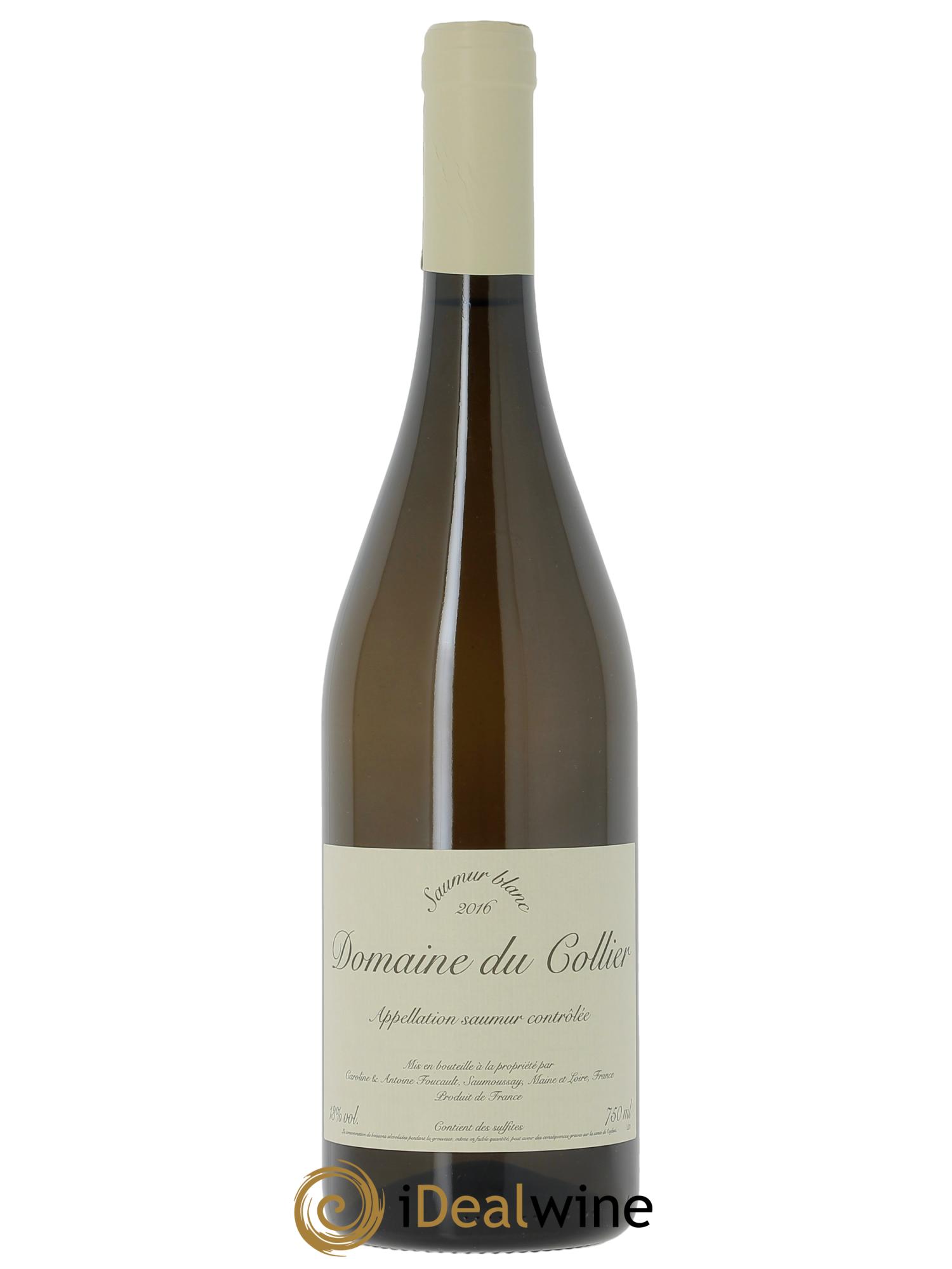 Saumur Domaine du Collier 2016 - Lotto di 1 bottiglia - 0
