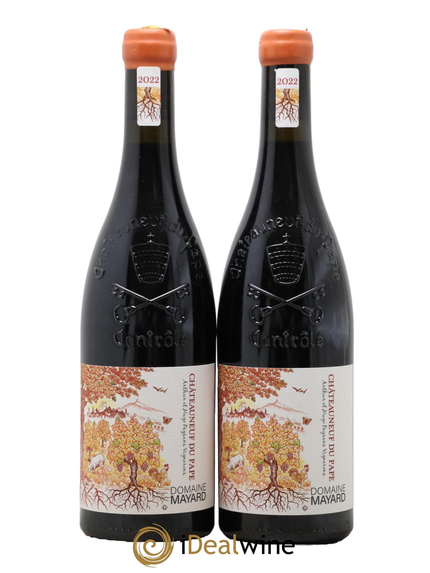 Châteauneuf-du-Pape Mayard (Domaine) 2022 - Lot de 2 bouteilles - 0