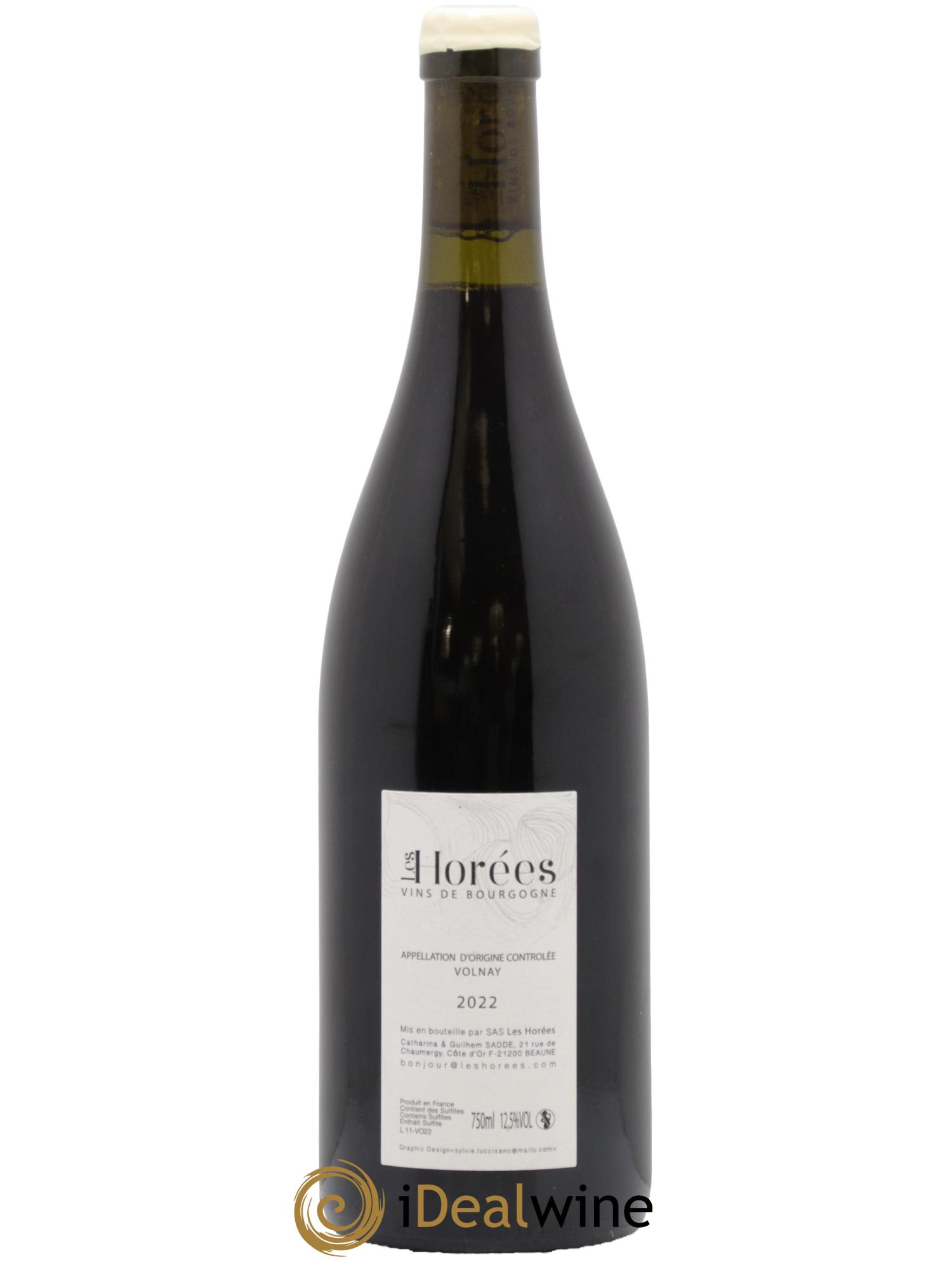 Volnay Sur Roche Les Horées 2022 - Lot de 1 bouteille - 1