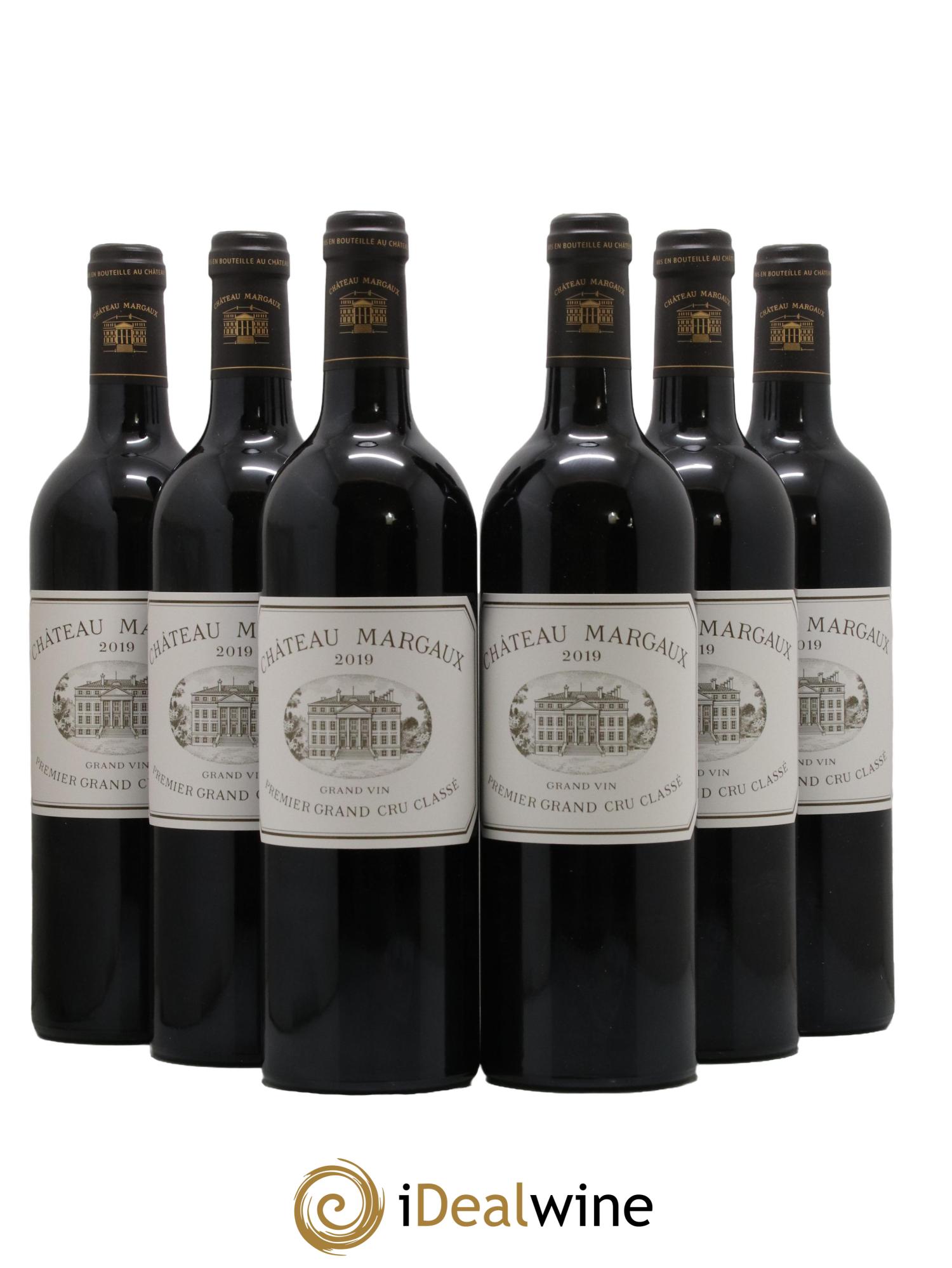 Château Margaux 1er Grand Cru Classé 2019 - Lot de 6 bouteilles - 0