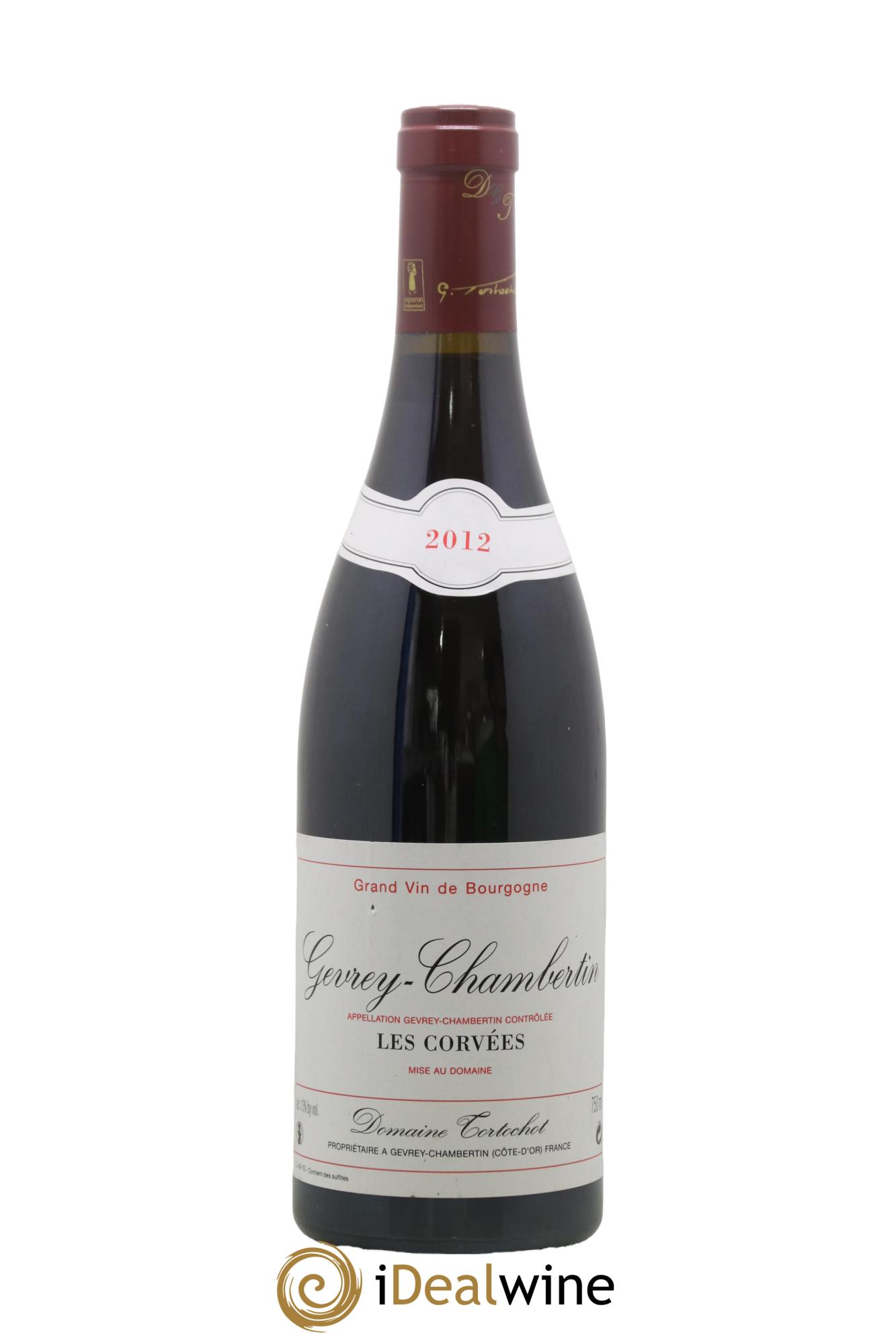 Gevrey-Chambertin Les Corvées Tortochot (Domaine) 2012 - Lot of 1 bottle - 0