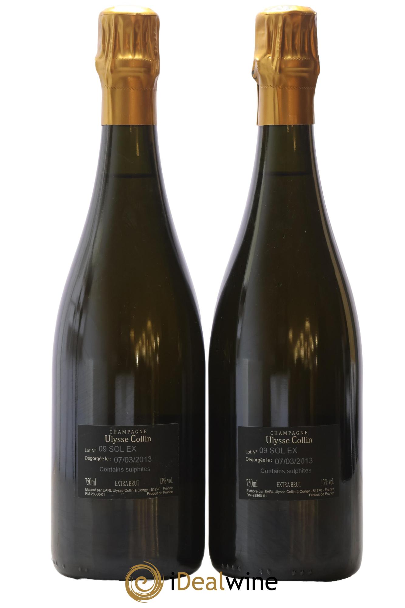 Les Roises Blanc de Blancs Extra-Brut Ulysse Collin - Lot de 2 bouteilles - 1