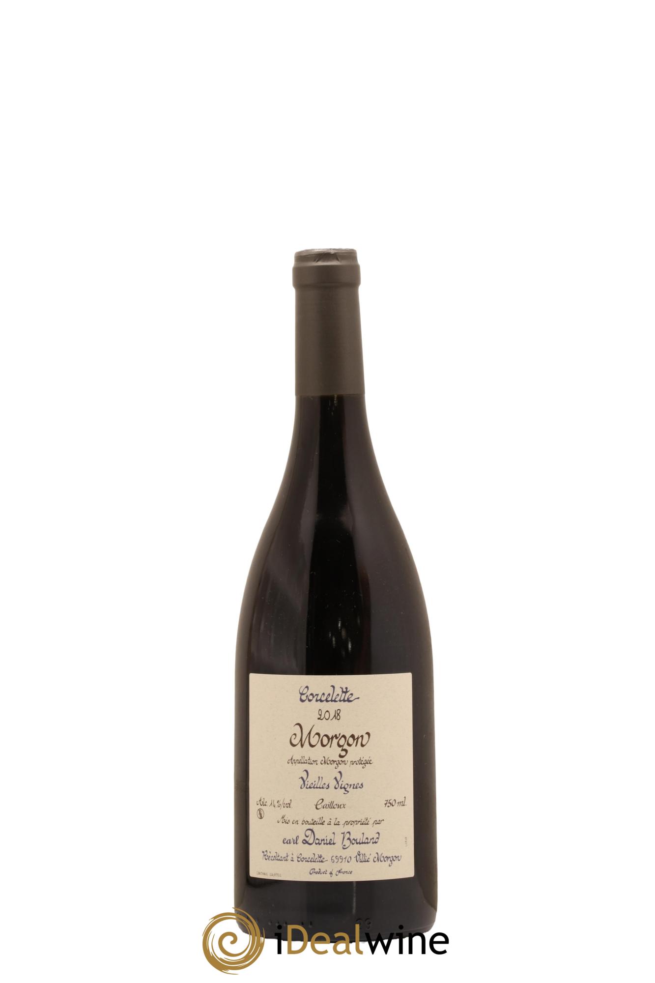 Morgon Corcelette Daniel Bouland (Domaine) 2018 - Lot de 1 bouteille - 0