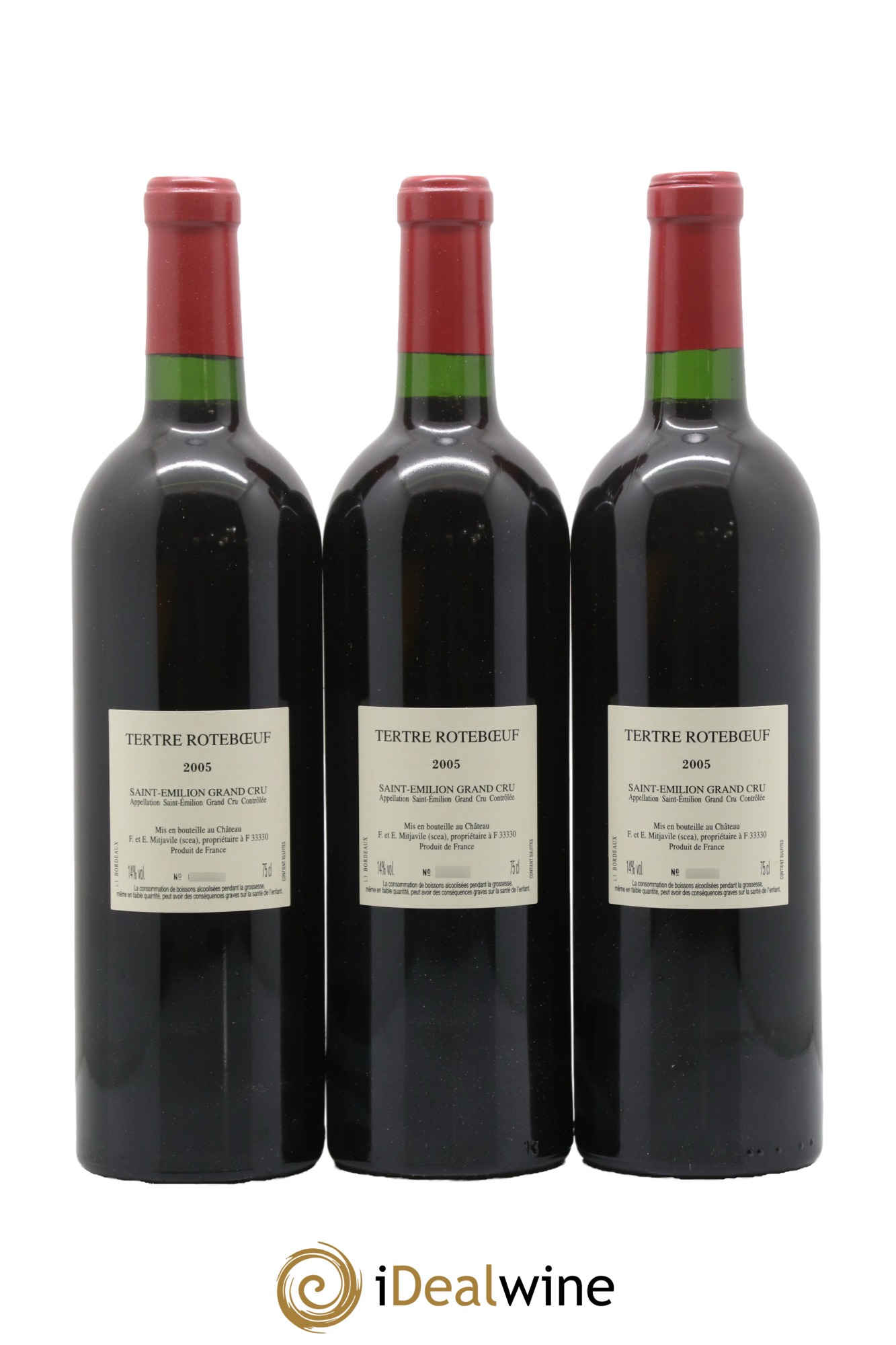 Château Tertre Roteboeuf 2005 - Lotto di 6 bottiglie - 2