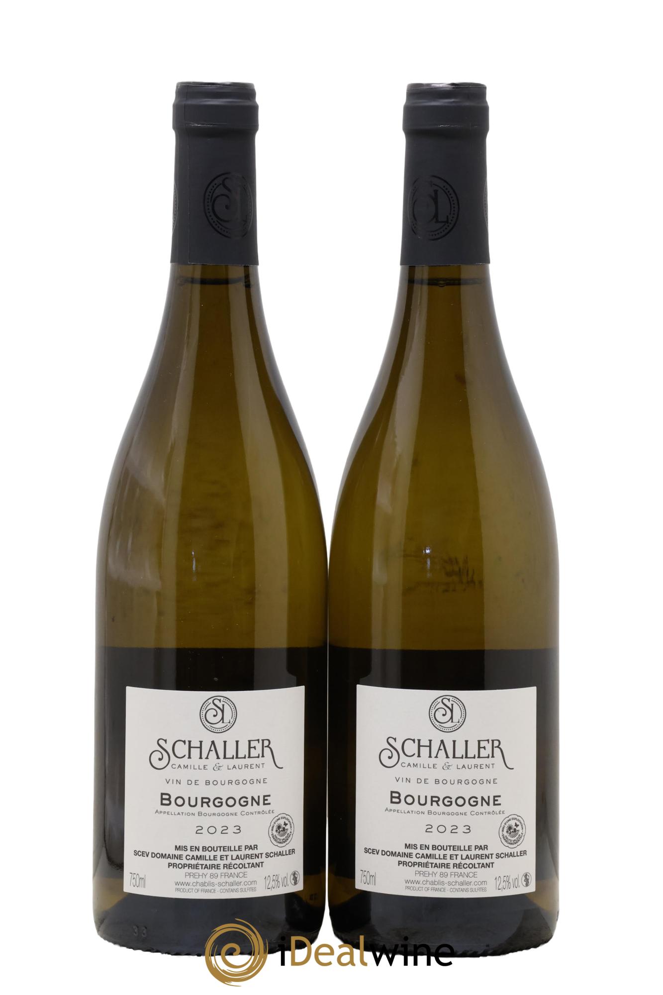 Bourgogne Camille Et Laurent Schaller 2023 - Lot de 2 bouteilles - 1