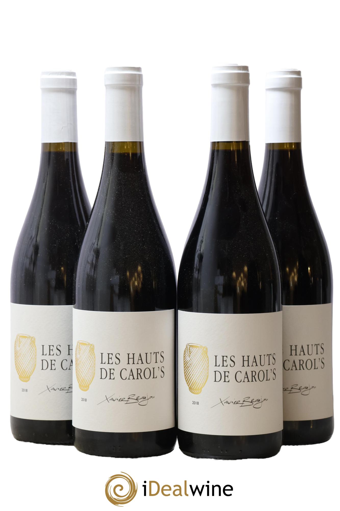 Pays d'Hérault Les Hauts de Carol's Terrasse d'Elise (Domaine de la) 2018 - Lot de 4 bouteilles - 0