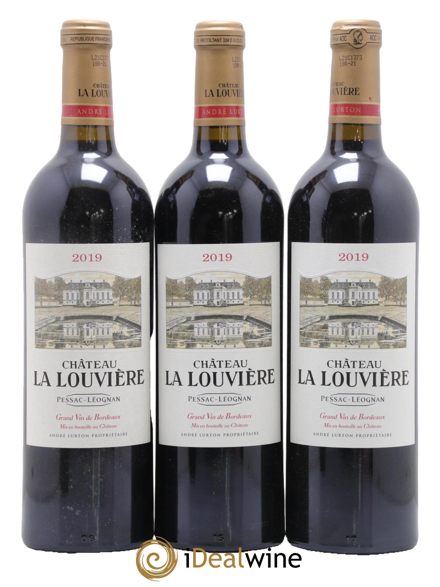 Château la Louvière 2019 - Lot de 6 bouteilles - 2