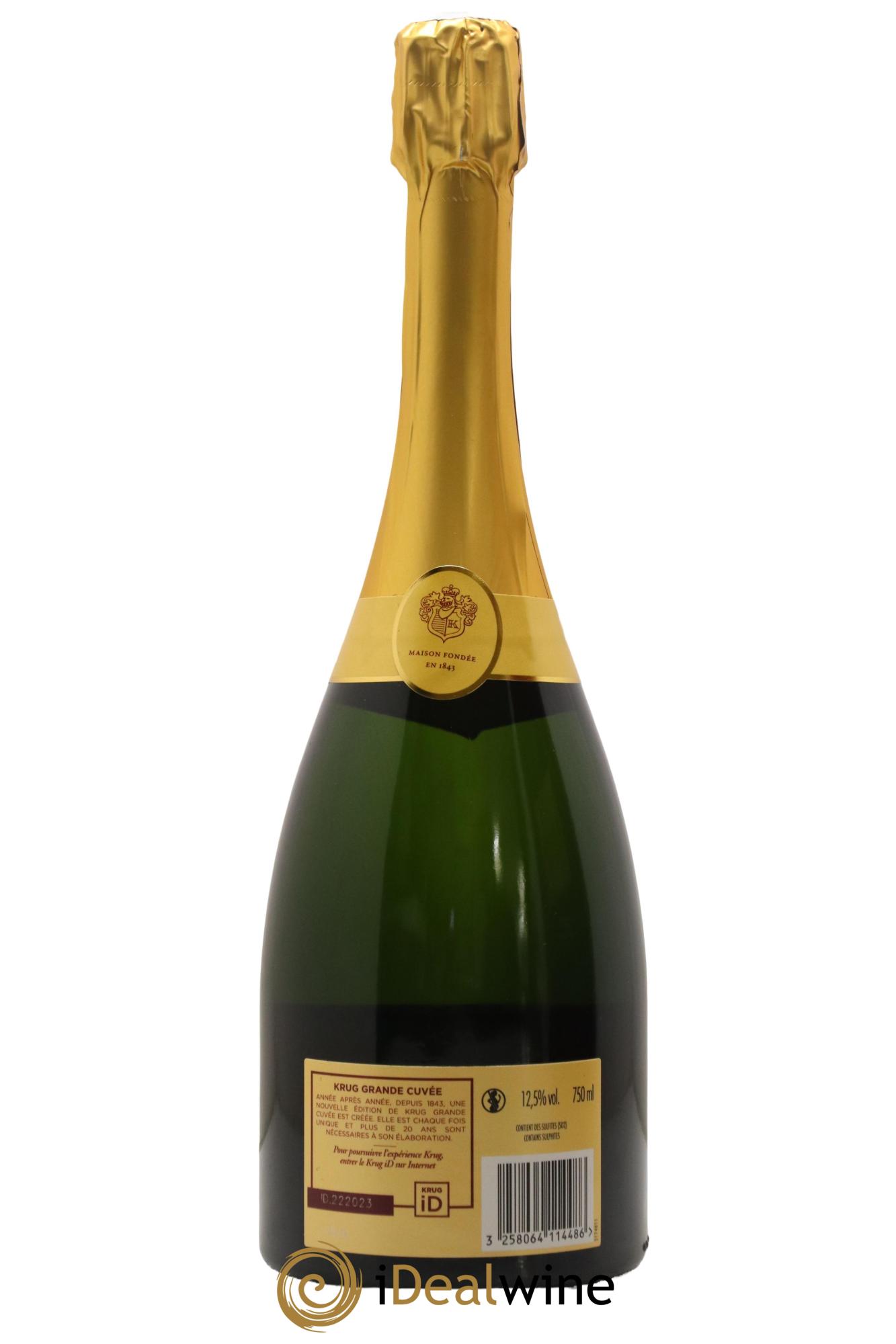 Grande Cuvée Brut - 171ème édition Krug - Lot of 1 bottle - 2