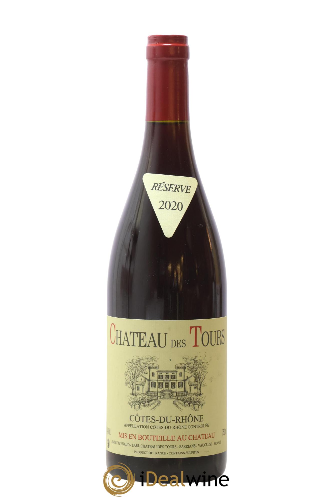Côtes-du-Rhône Château des Tours Emmanuel Reynaud 2020 - Lot of 1 bottle - 0