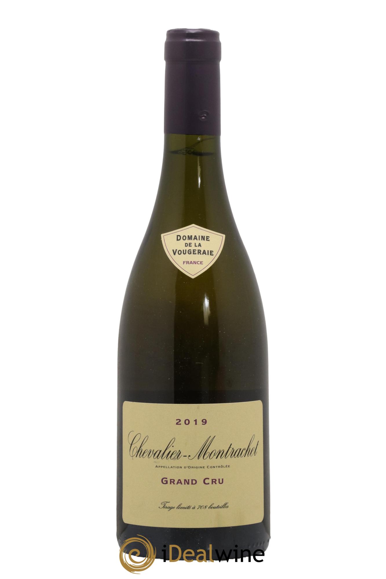 Chevalier-Montrachet Grand Cru La Vougeraie 2019 - Lot de 1 bouteille - 0