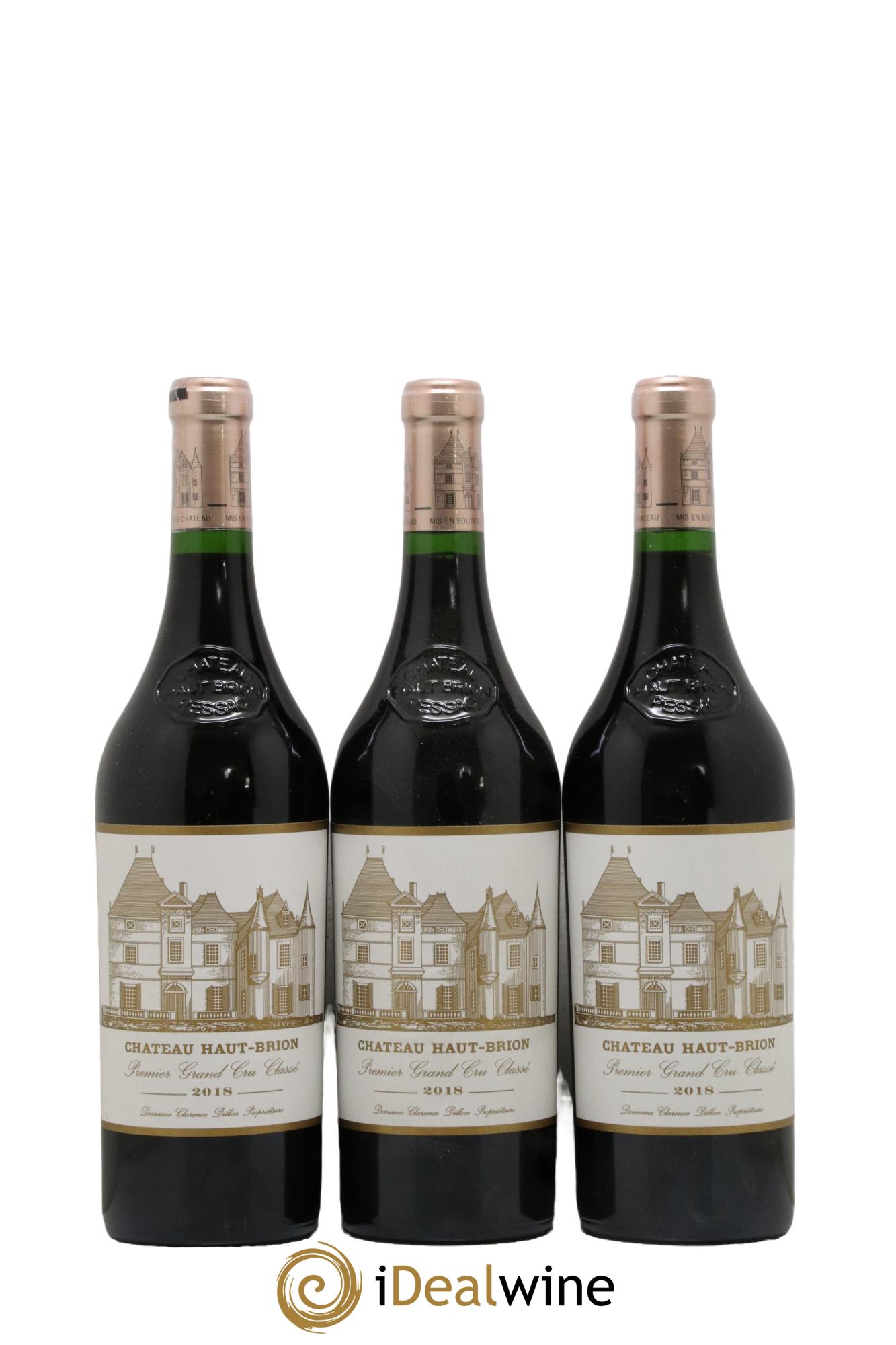 Château Haut Brion 1er Grand Cru Classé 2018 - Lot de 6 bouteilles - 3
