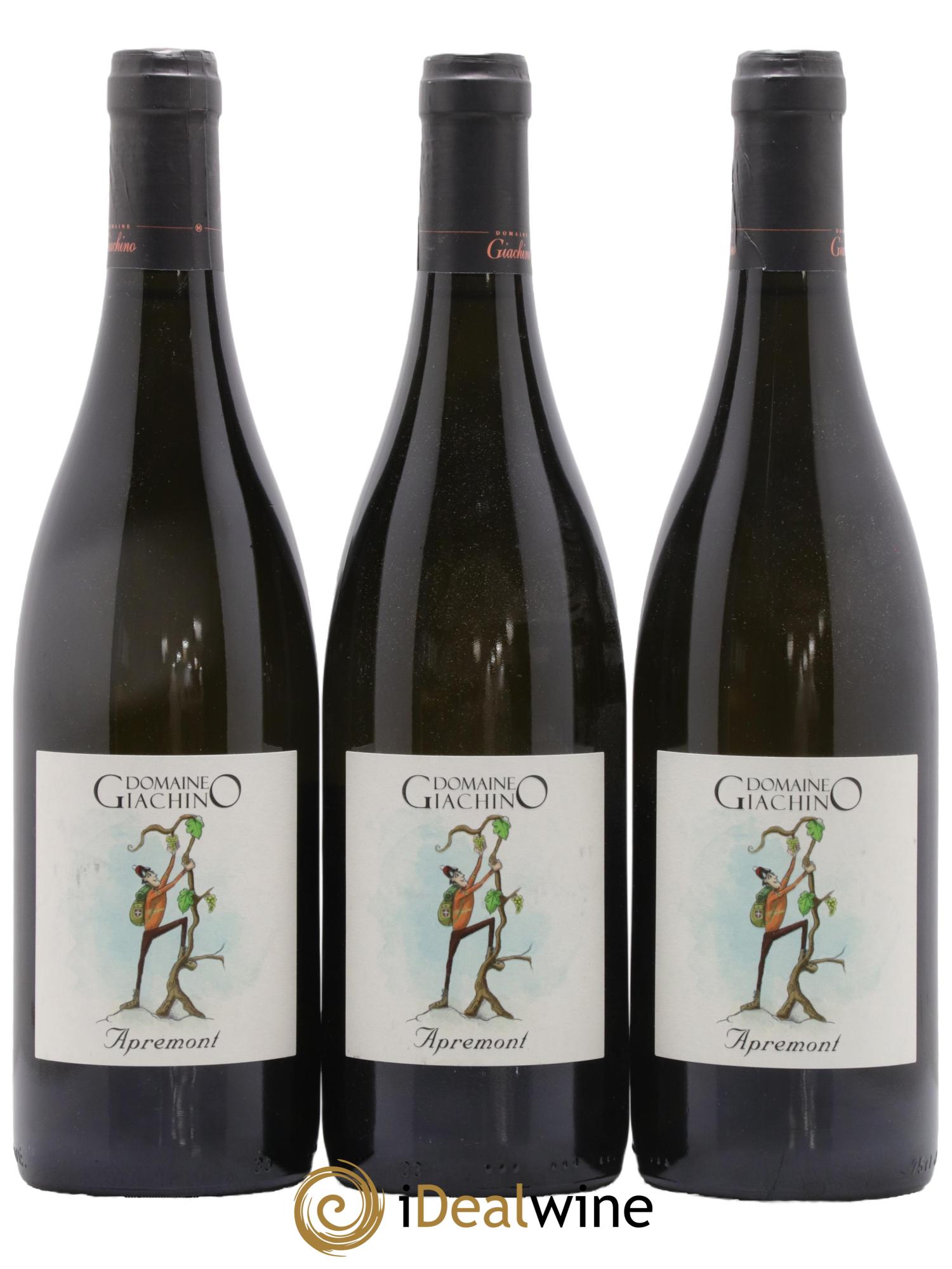 Vin de Savoie Apremont Giachino 2019 - Lot de 3 bouteilles - 0
