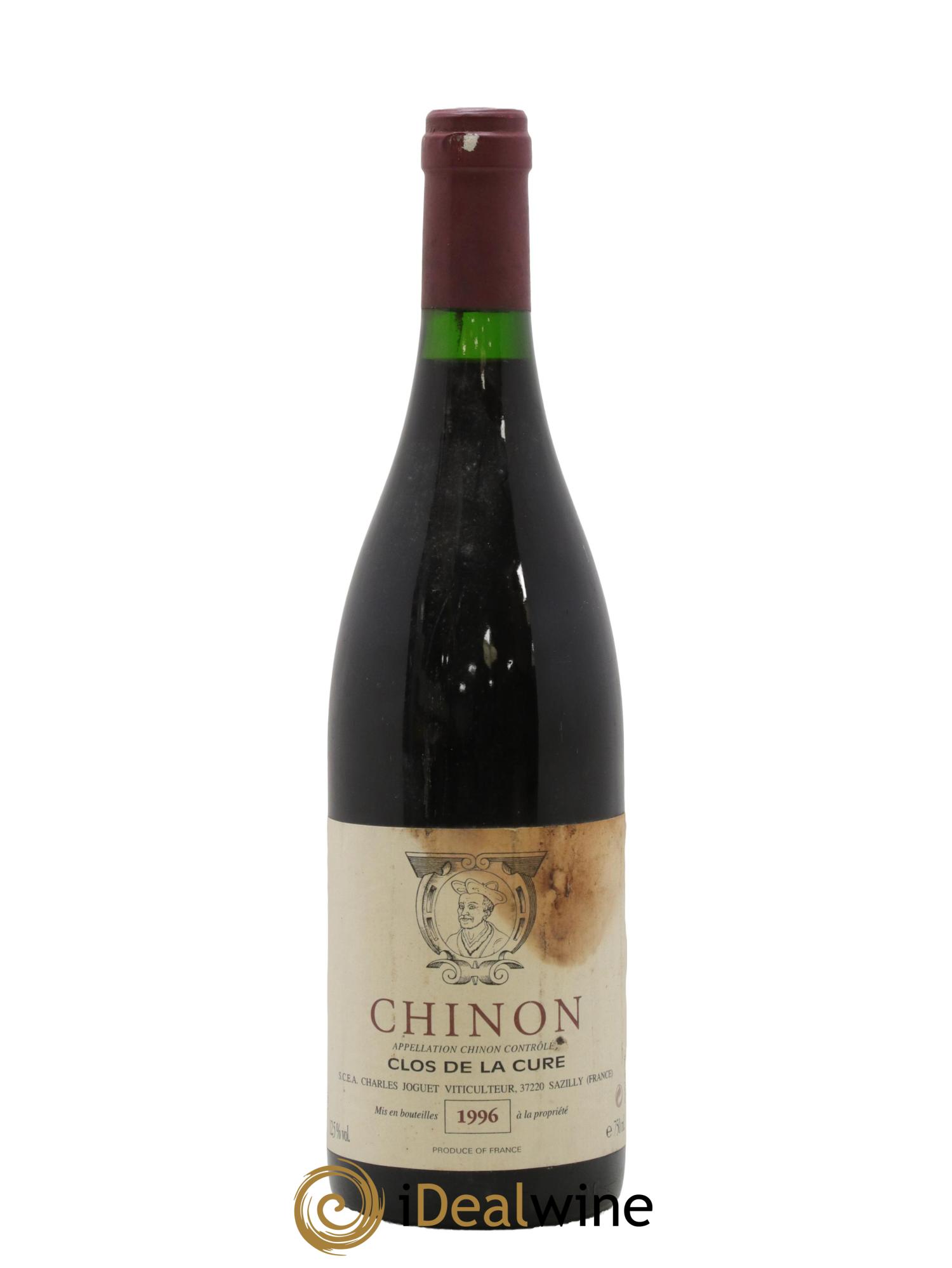 Chinon La Cure Charles Joguet (Domaine) 1996 - Lot de 1 bouteille - 0