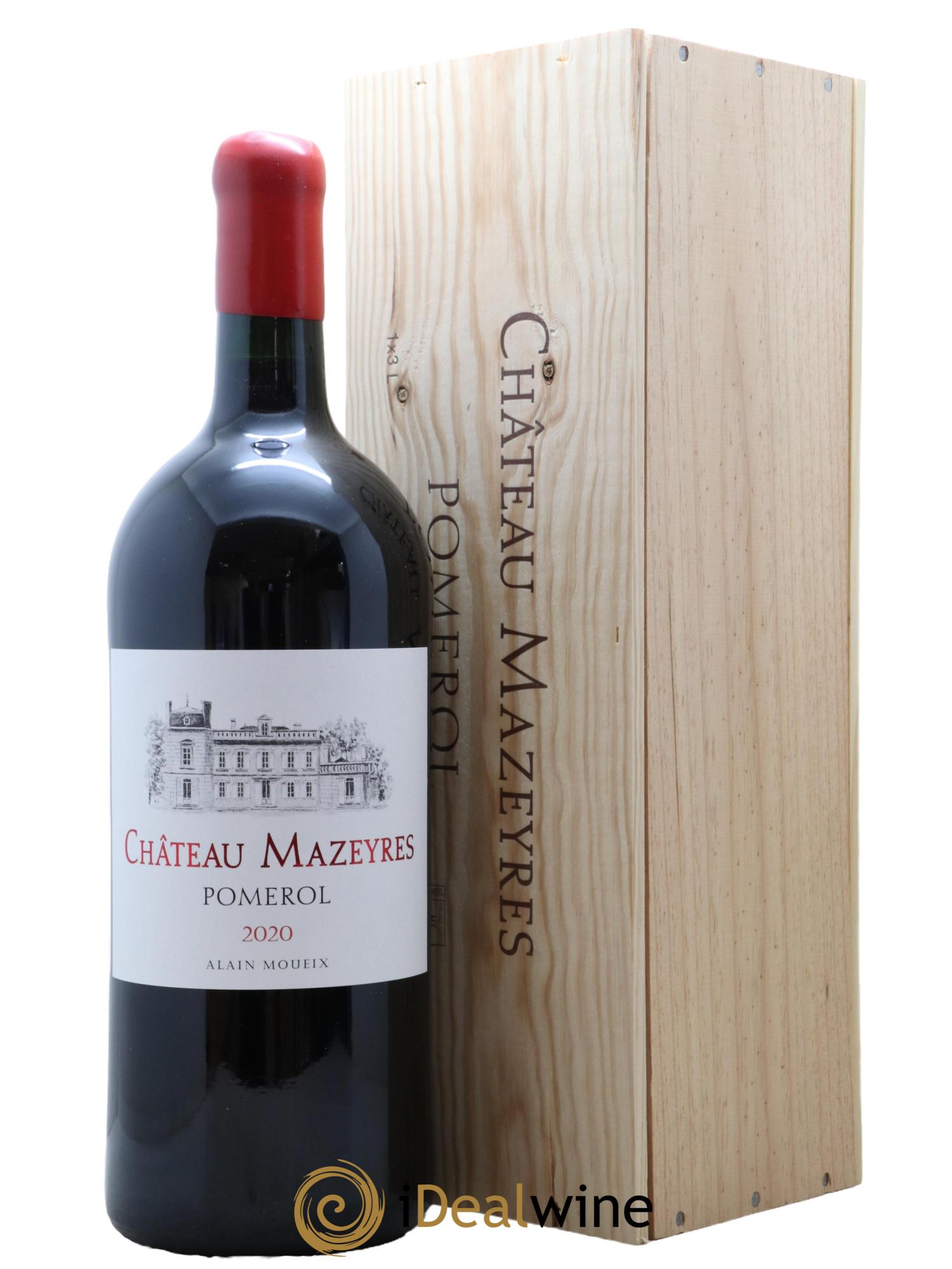 Château Mazeyres 2020 - Lot de 1 double magnum - 0