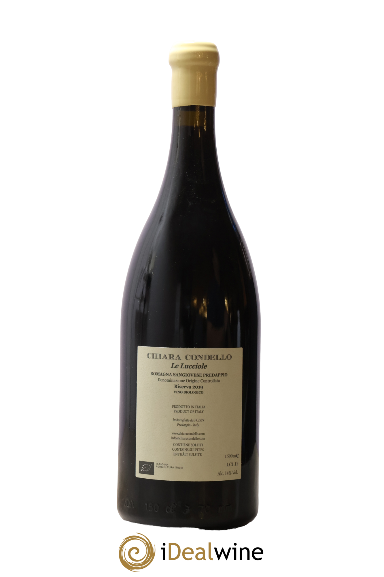 Sangiovese Di Romagna Predappio DOC Chiara Condello Le Lucciole Riserva 2019 - Lot de 1 magnum - 2