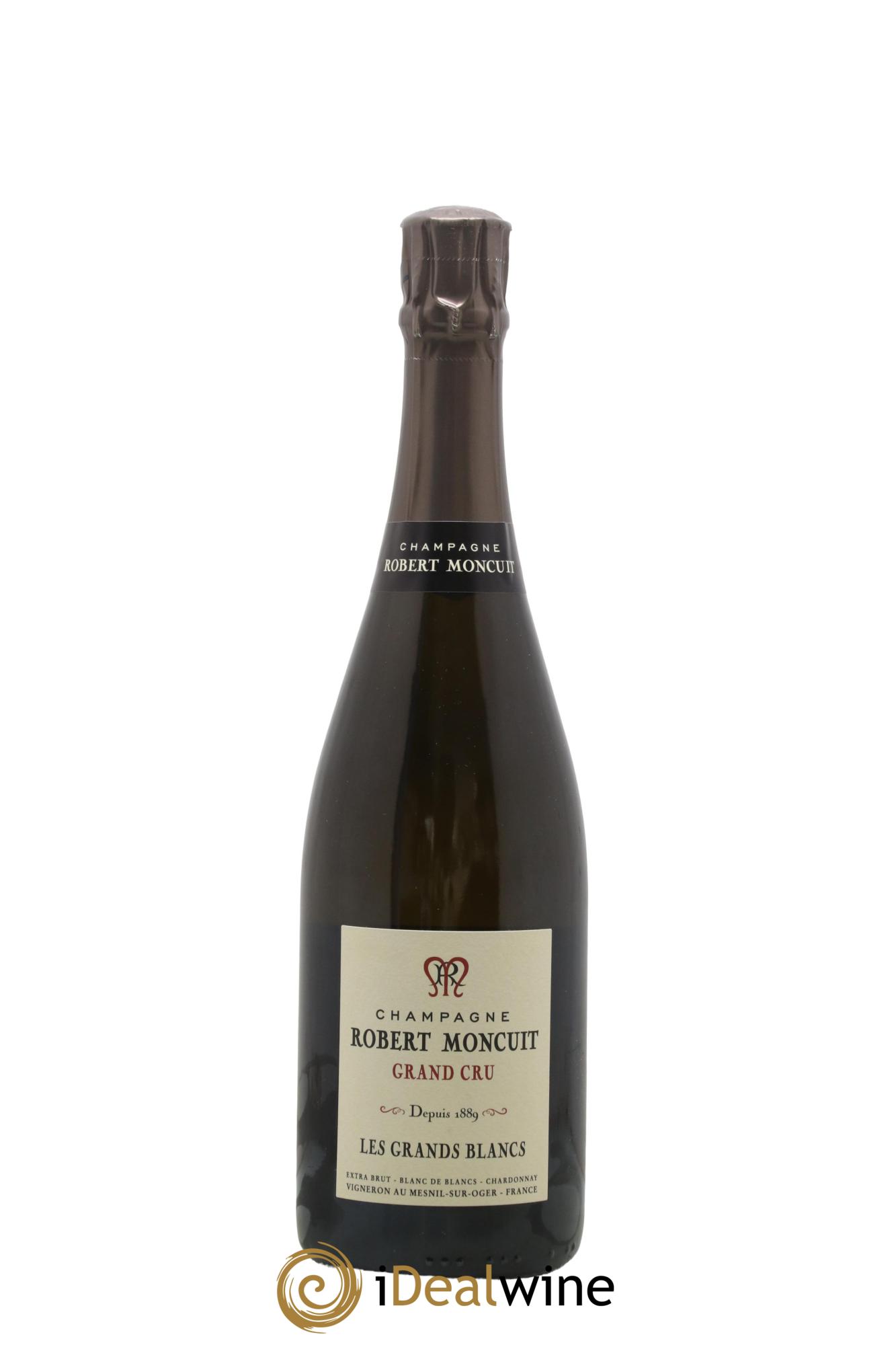 Les Grands Blancs Grand Cru Extra-Brut Robert Moncuit - Lot of 1 bottle - 0