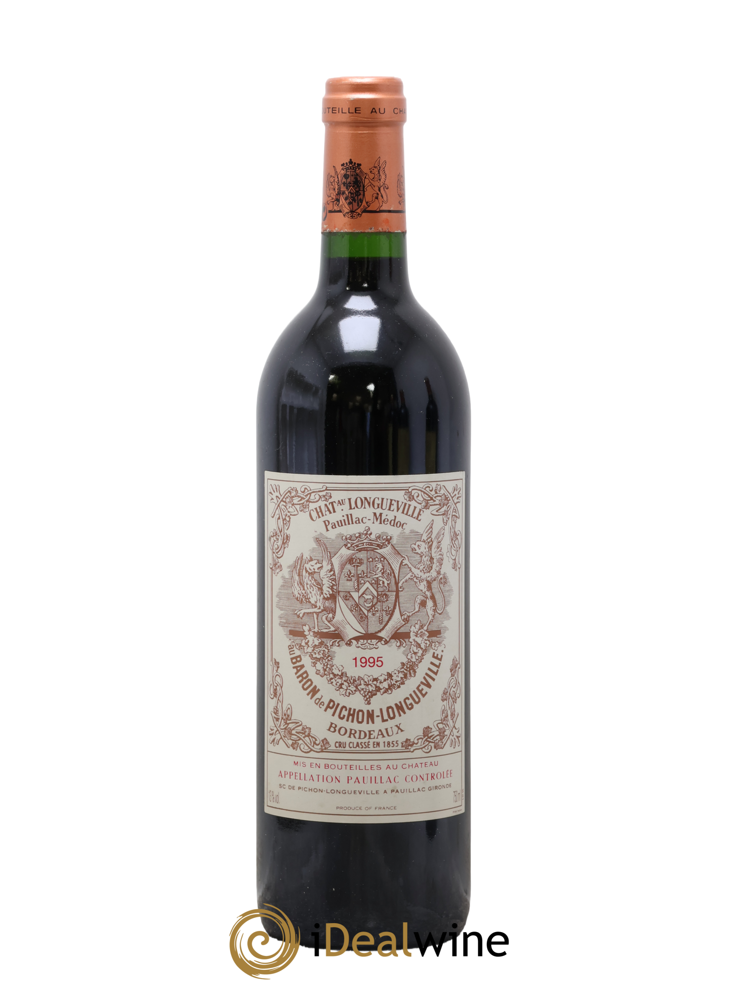 Pichon Longueville Baron 2ème Grand Cru Classé 1995 - Lot de 1 bouteille - 0
