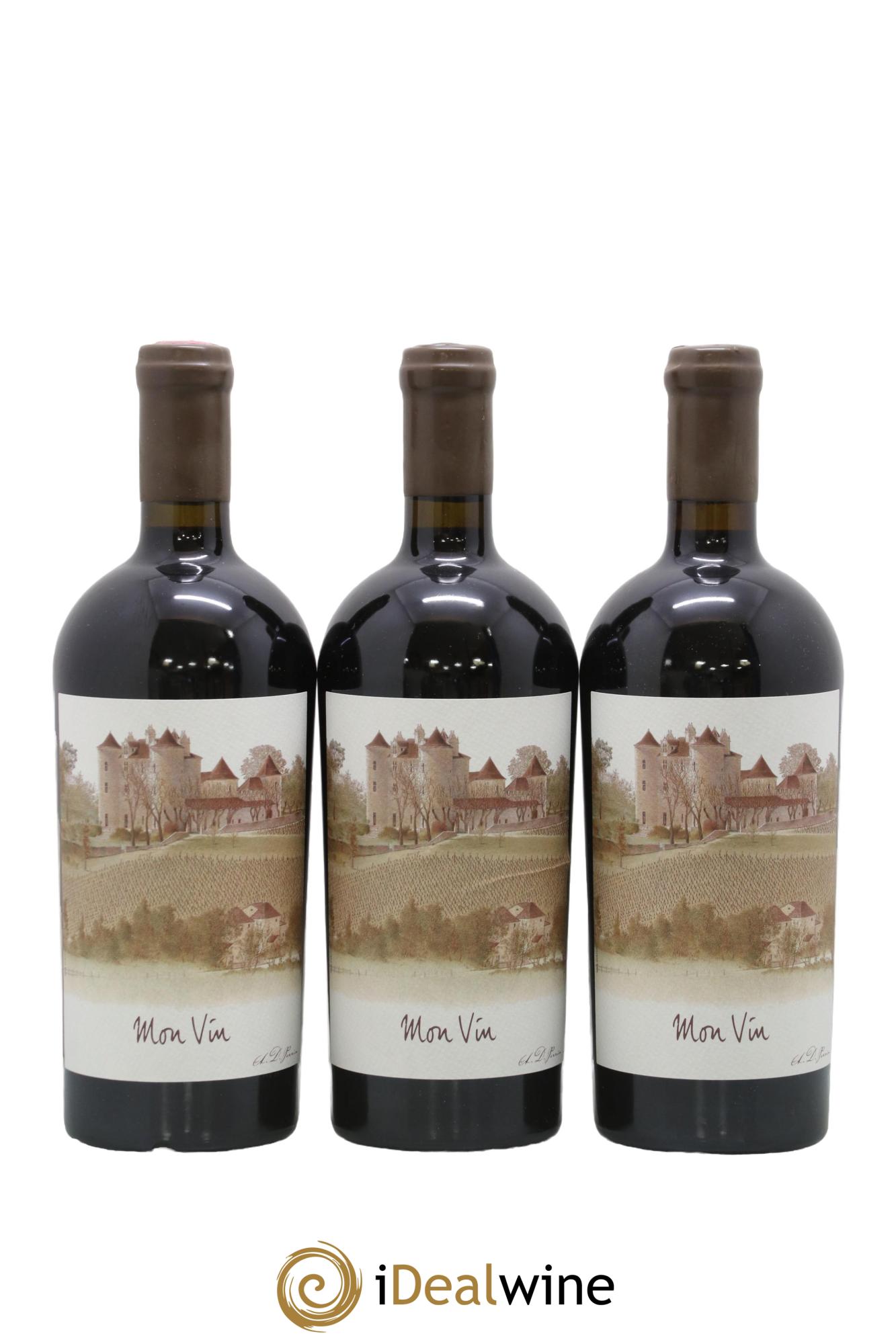 Cahors Château Lagrezette Alain Dominique Perrin 2016 - Lot de 3 bouteilles - 0